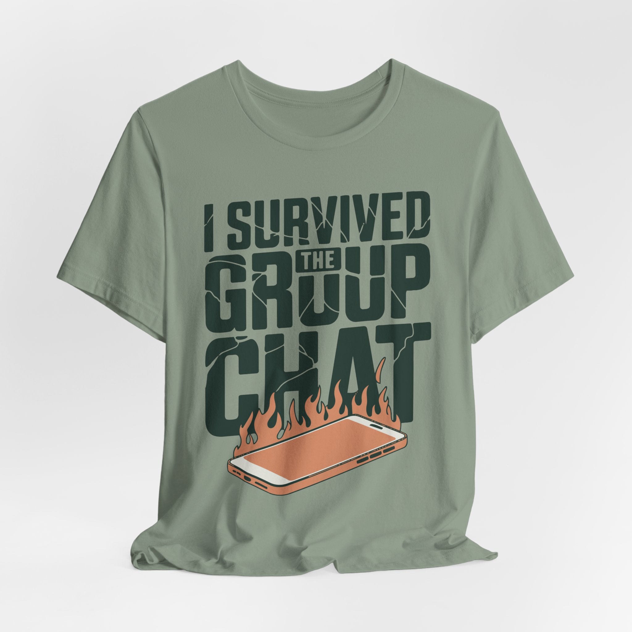 I Survived The Group Chat Unisex T-Shirt