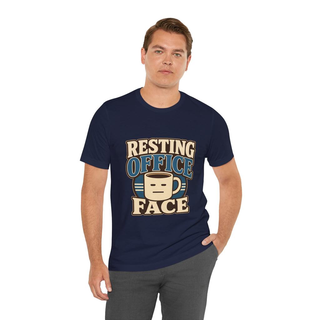 Resting Office Face Unisex T-Shirt