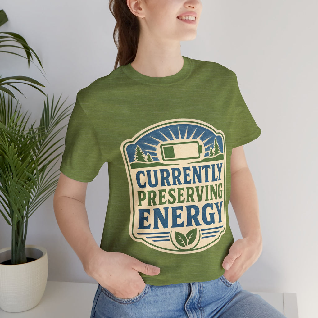 Currently Preserving Energy Unisex T-Shirt
