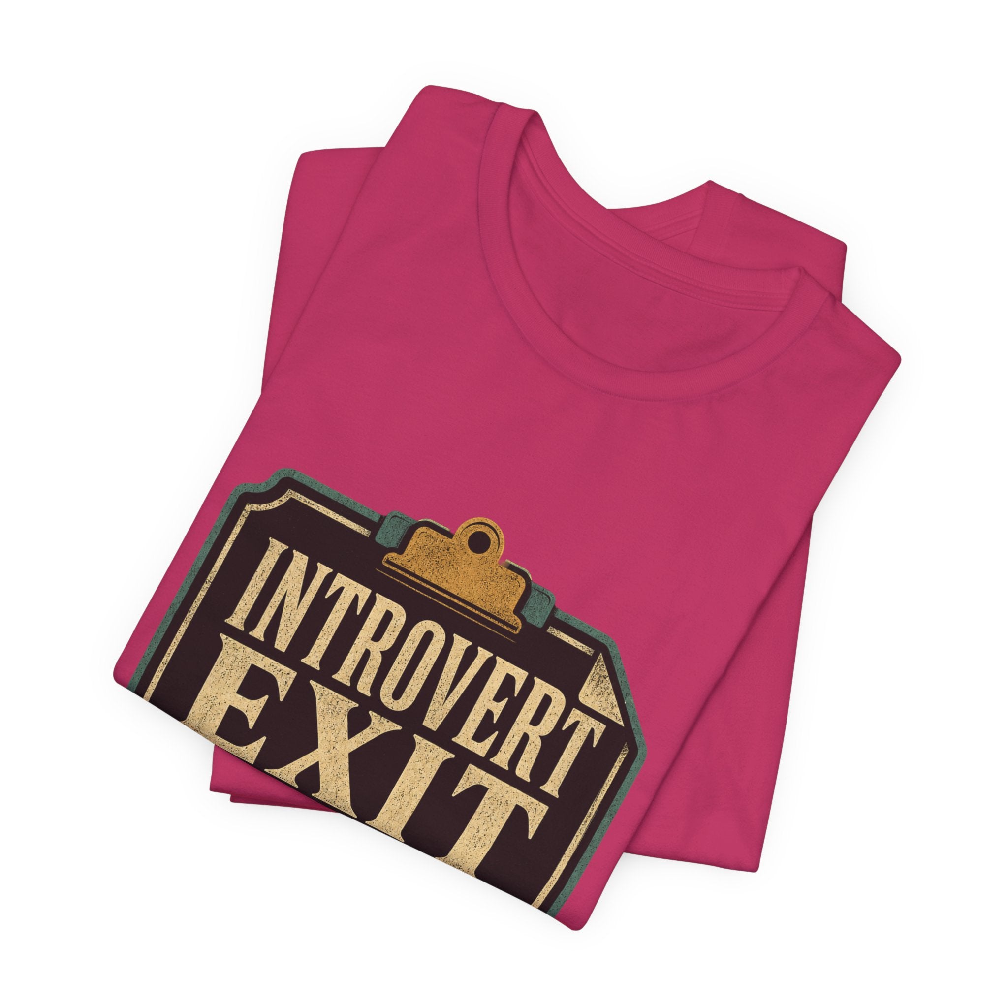 Introvert Exit Interview Unisex T-Shirt