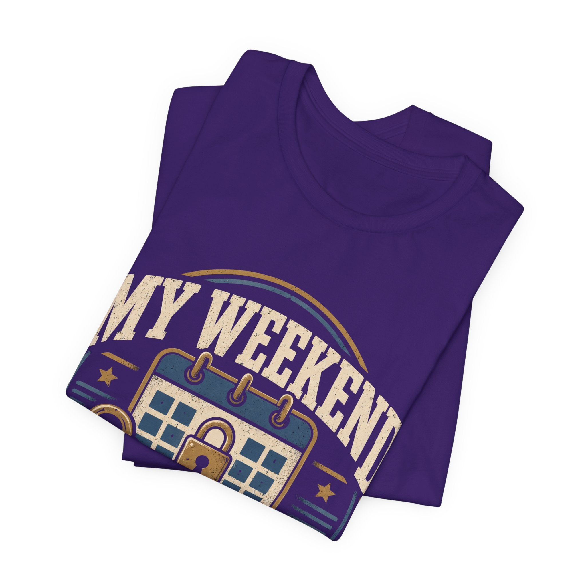 My Weekend Has A Lock Unisex T-Shirt