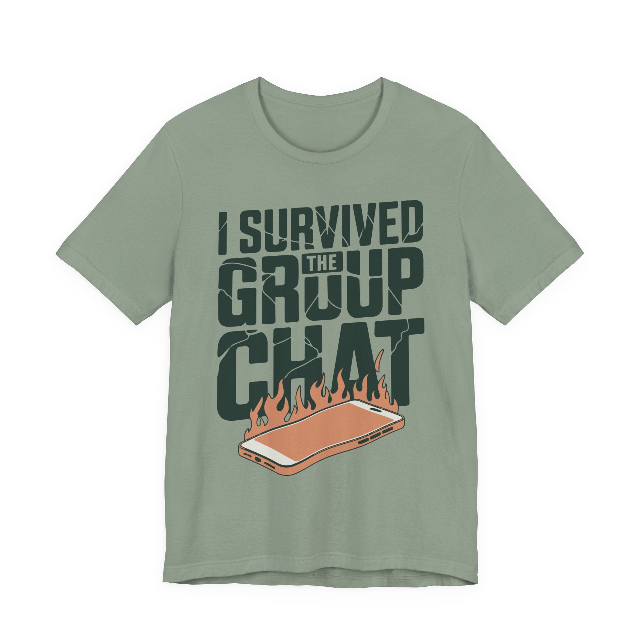 I Survived The Group Chat Unisex T-Shirt