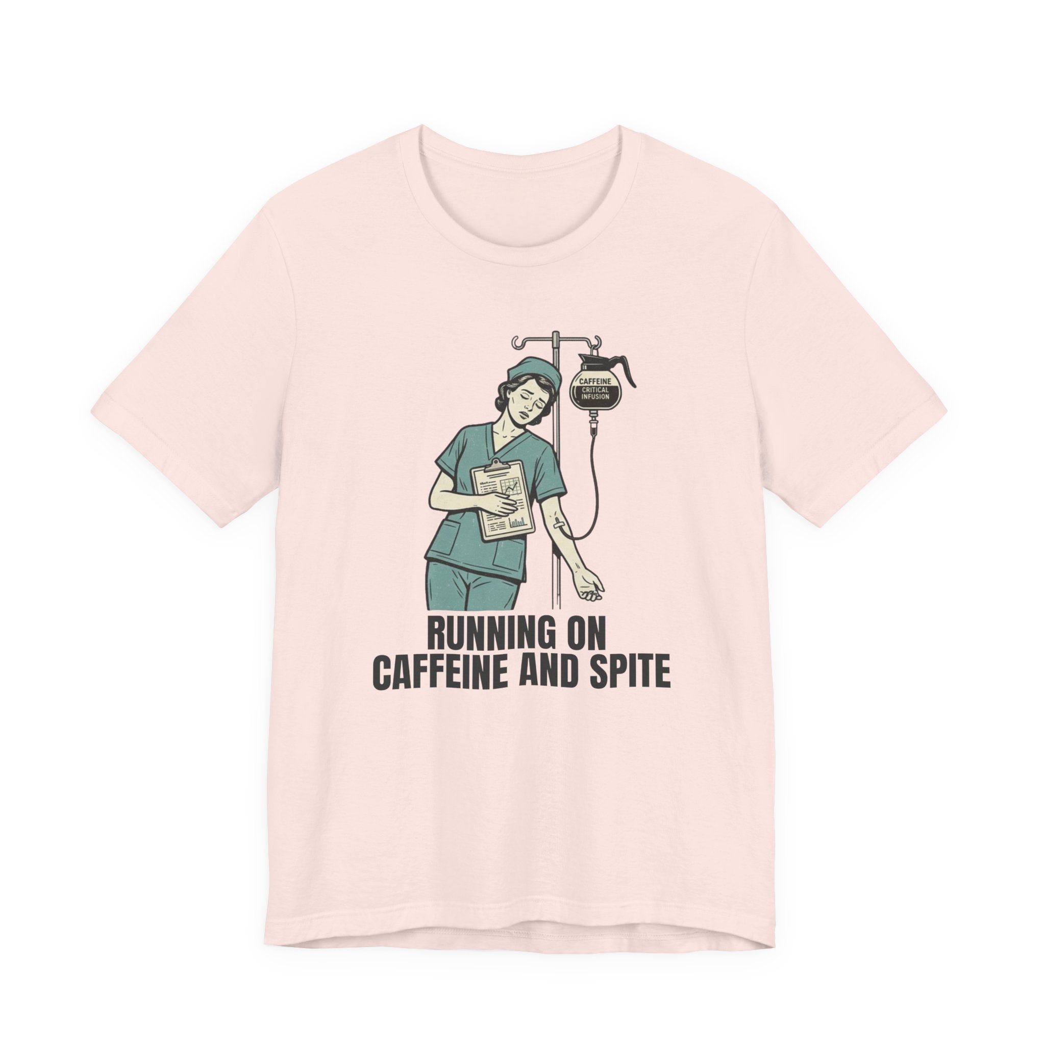 Running on Caffeine and Spite Unisex T-Shirt