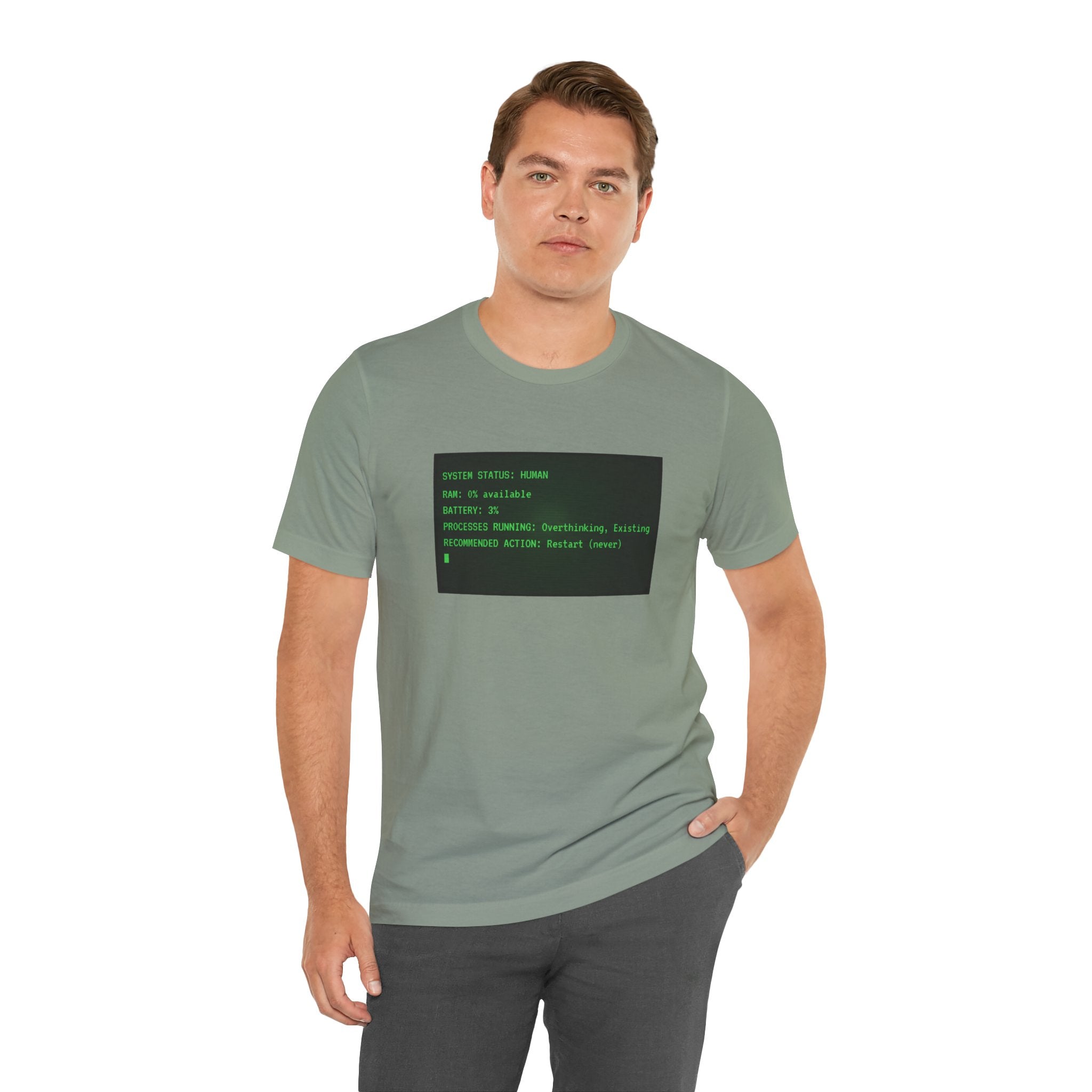 Retro Computer Terminal Tee