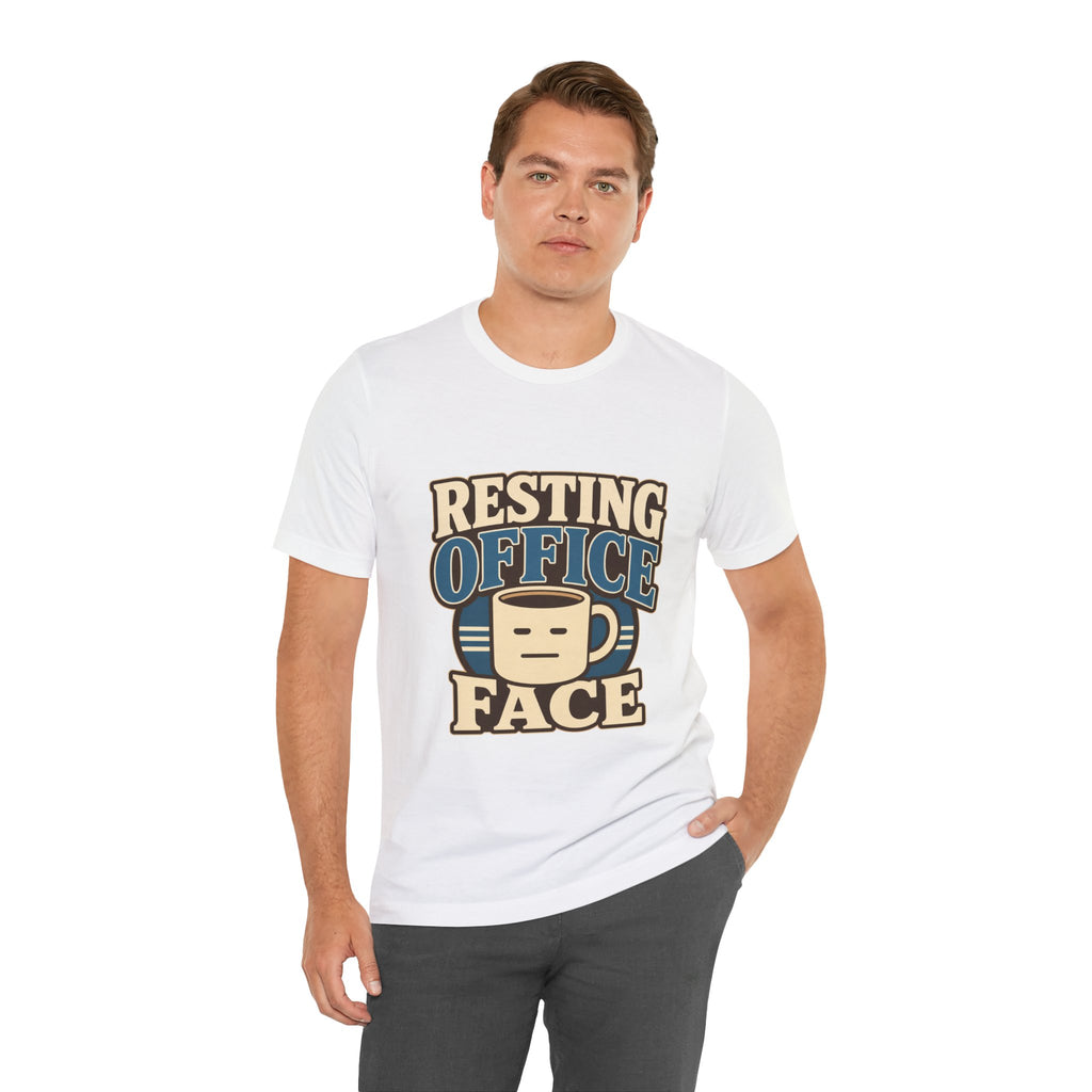Resting Office Face Unisex T-Shirt