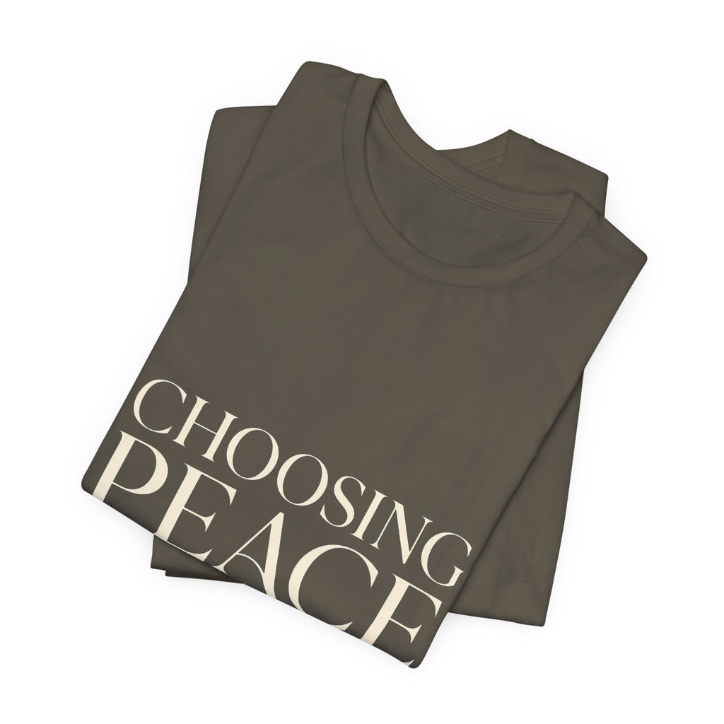 Choosing Peace Over Pings Unisex T-Shirt
