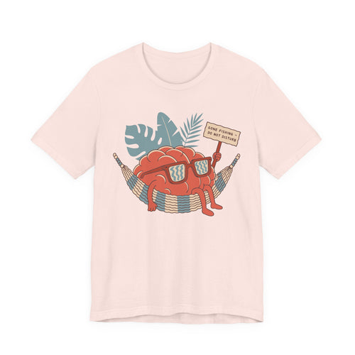 Brain Gone Fishing Unisex T-Shirt