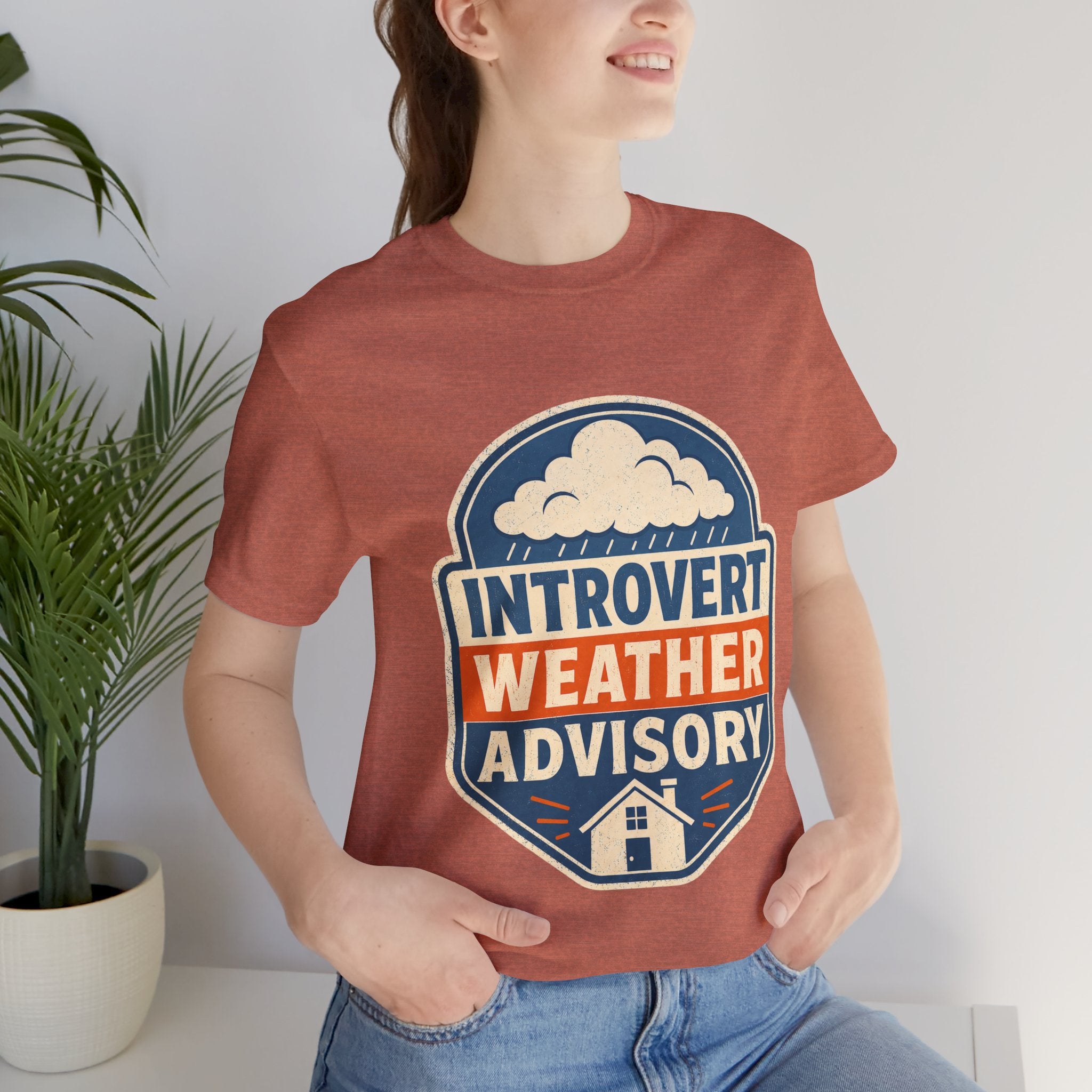 Introvert Weather Advisory Unisex T-Shirt