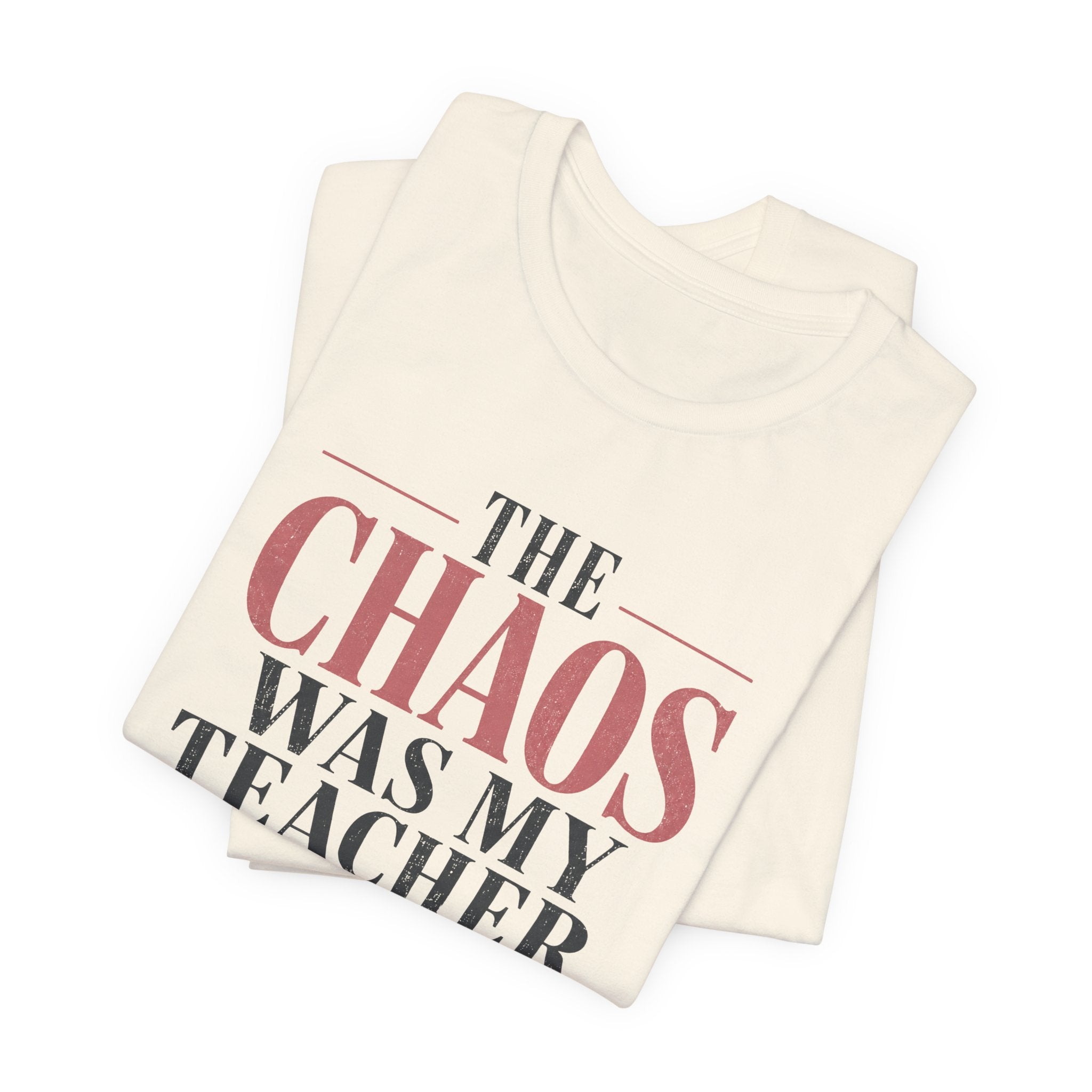 The Chaos Was My Teacher I Graduated Unisex T-Shirt