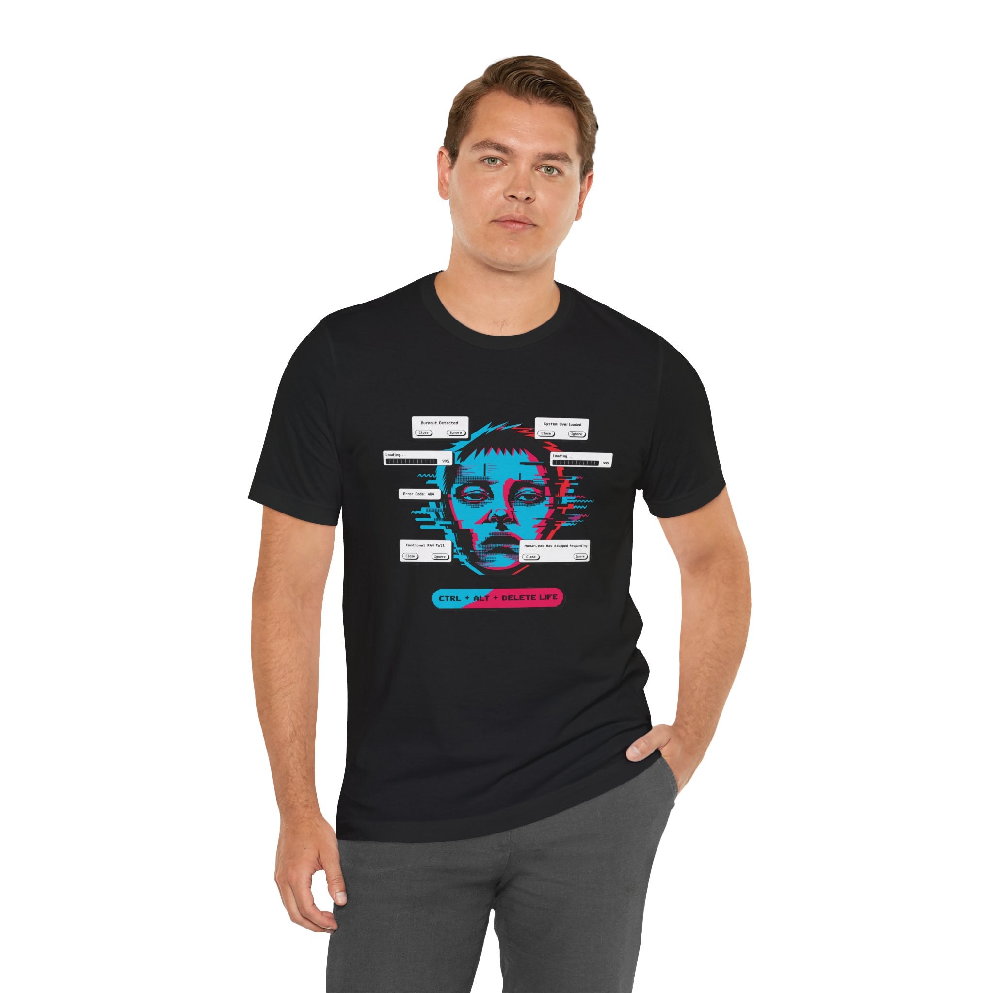 Human.exe Has Stopped Responding Unisex T-Shirt