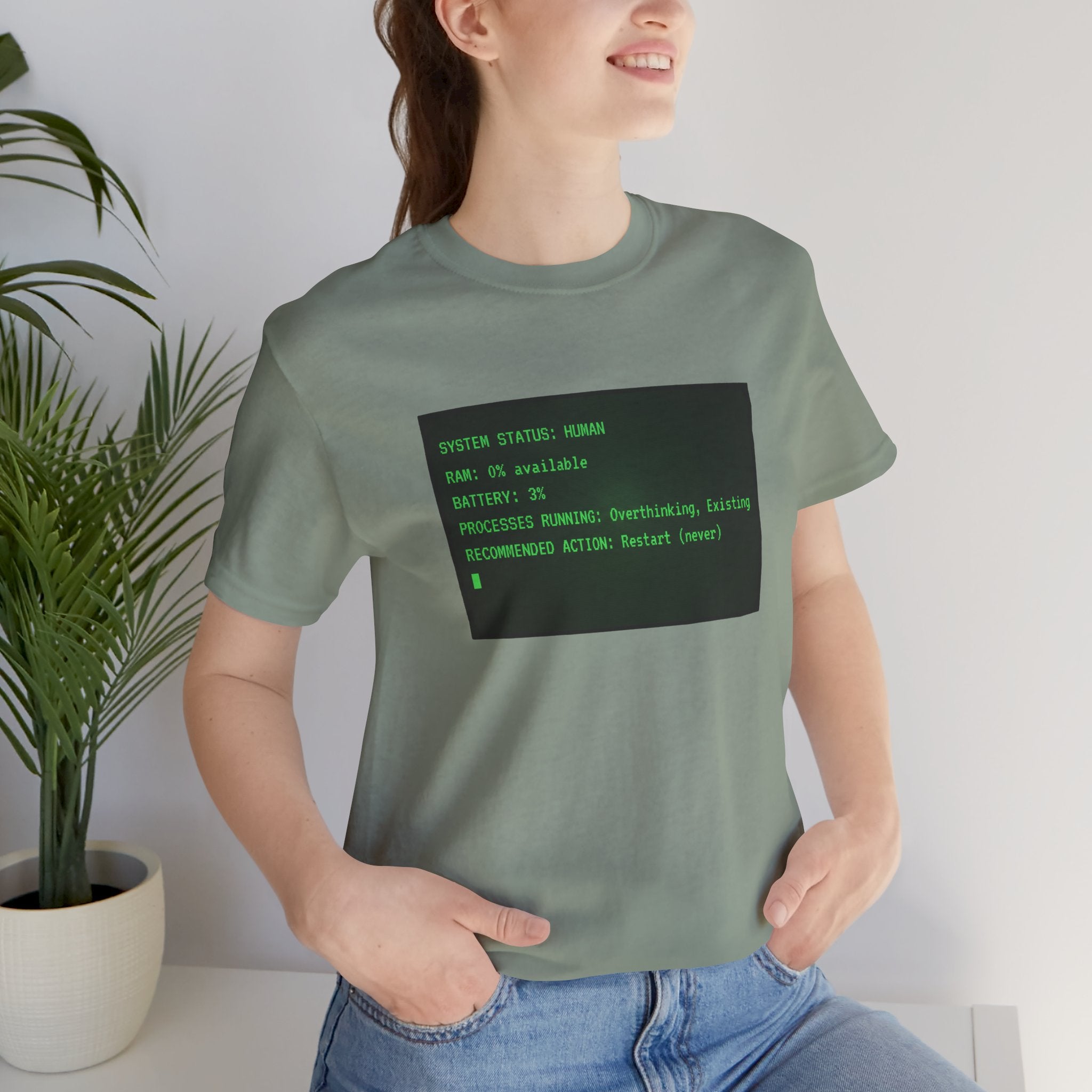 Retro Computer Terminal Tee