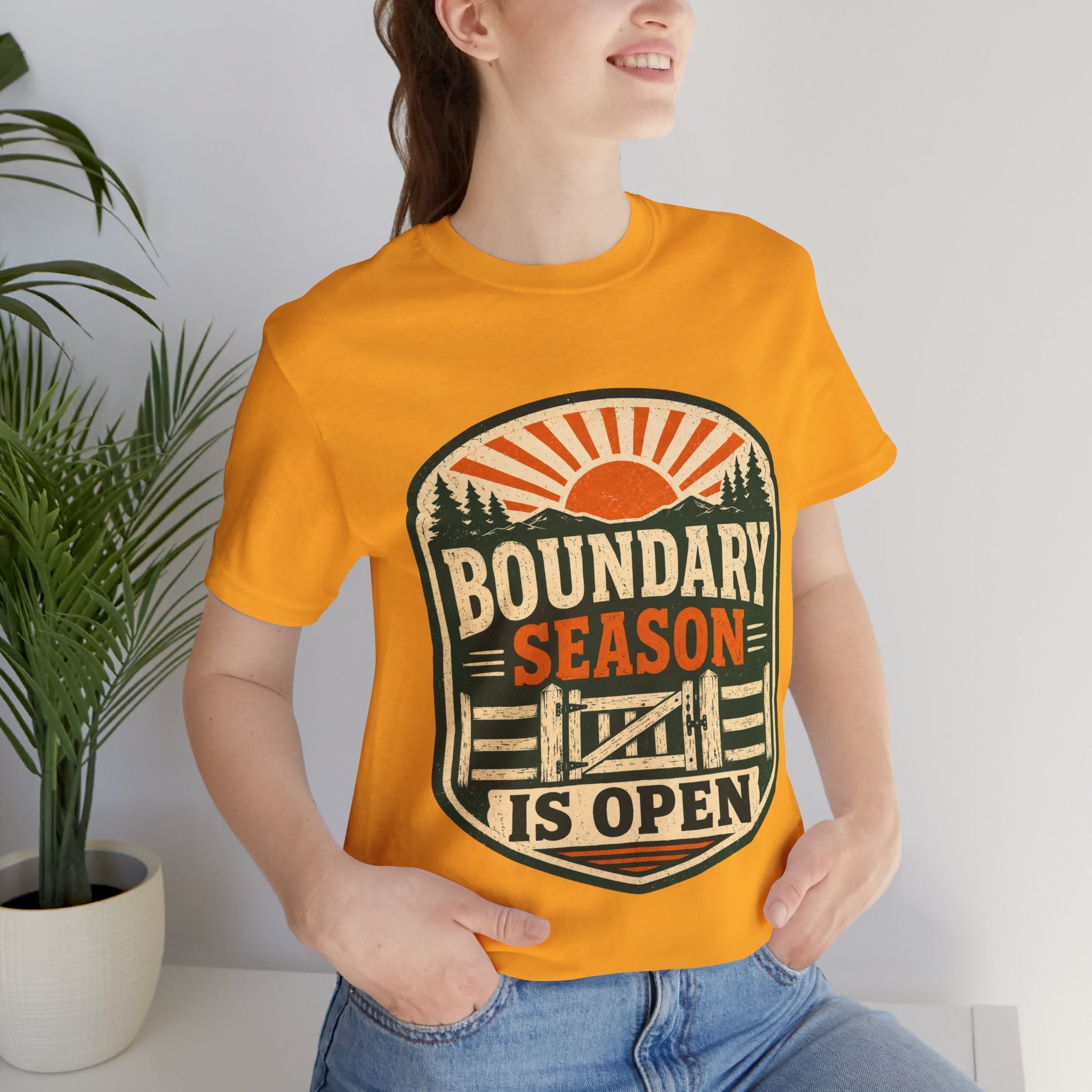 Boundary Season Is Open Unisex T-Shirt