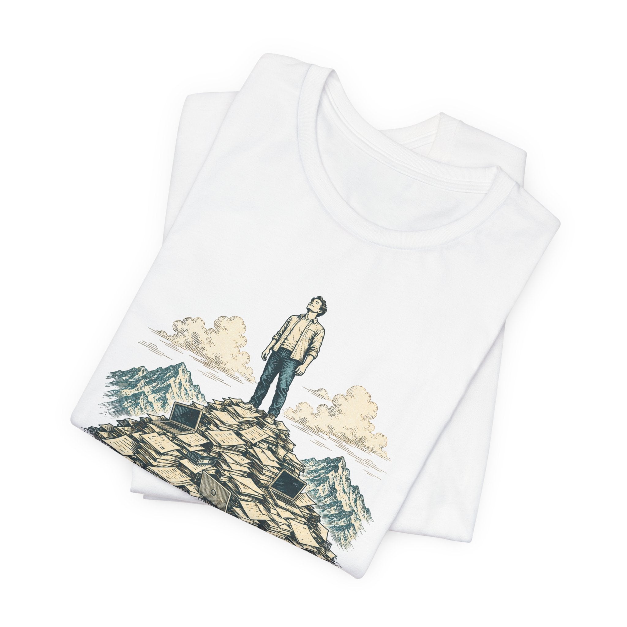 Peak Burned Out Now Descending Unisex T-Shirt