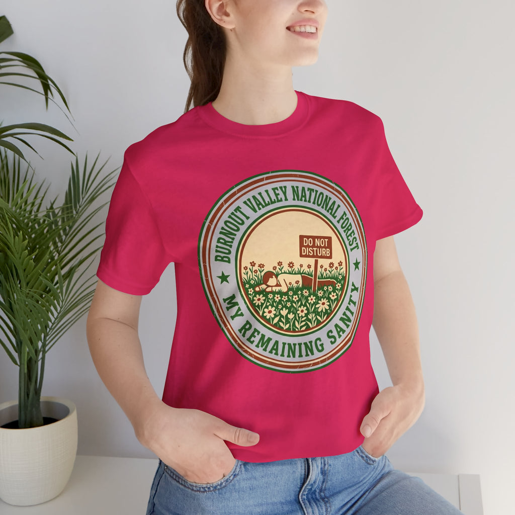 Burnout Valley National Forest Unisex T-Shirt