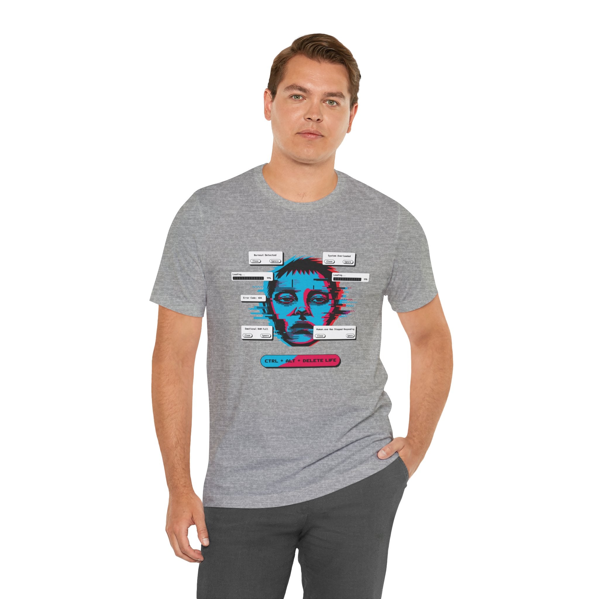 Human.exe Has Stopped Responding Unisex T-Shirt