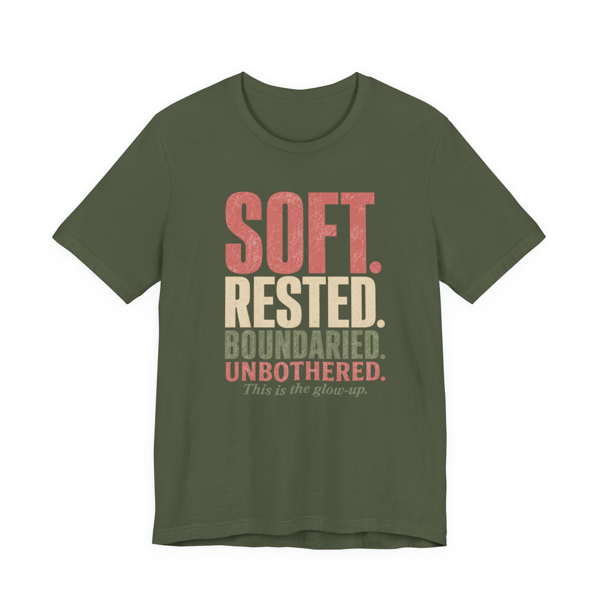 Soft. Rested. Boundaried. Unbothered.