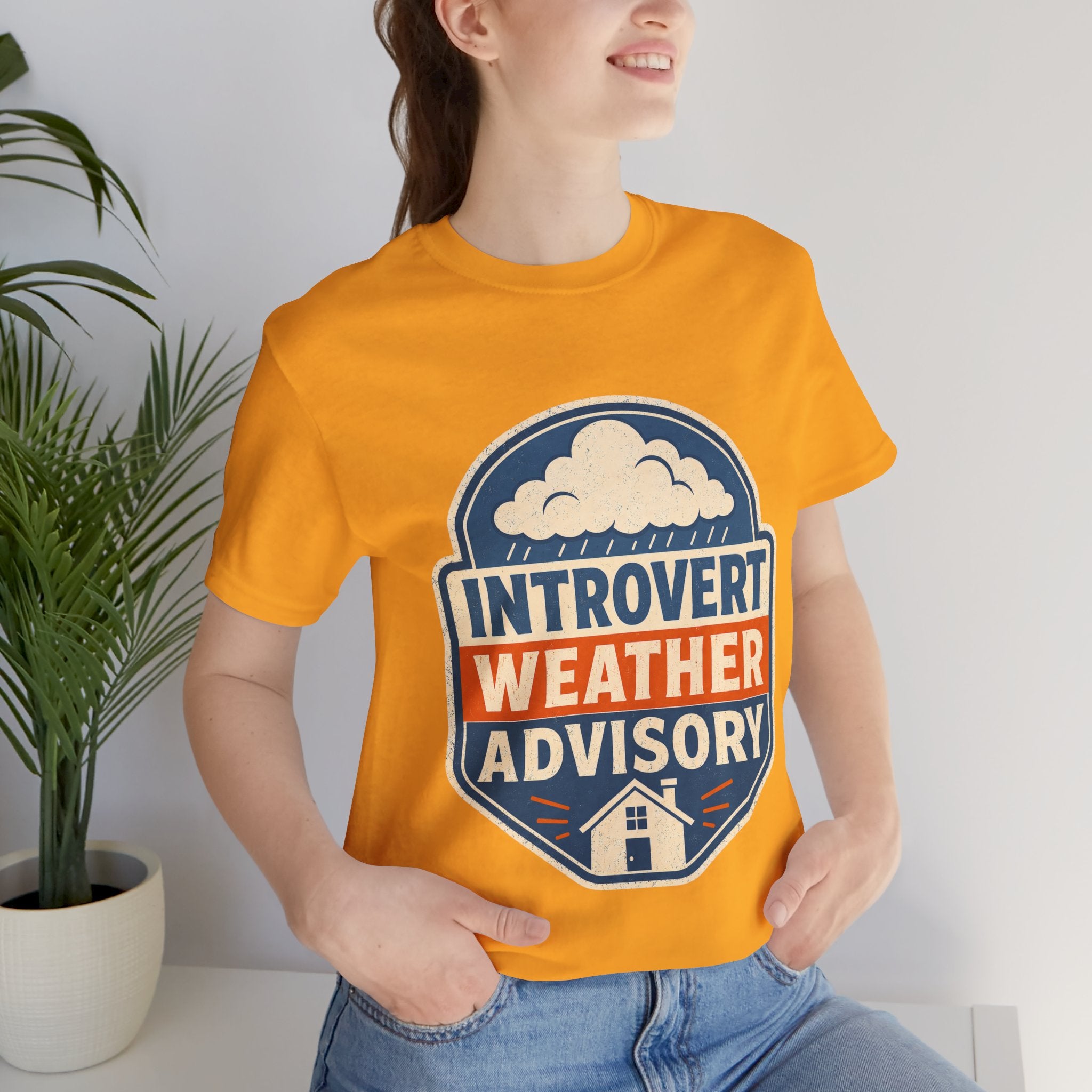Introvert Weather Advisory Unisex T-Shirt