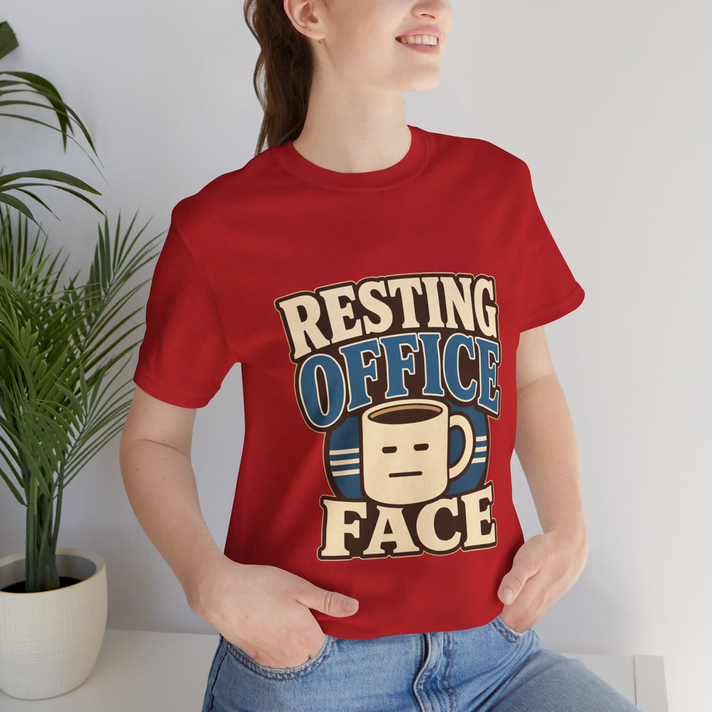 Resting Office Face Unisex T-Shirt