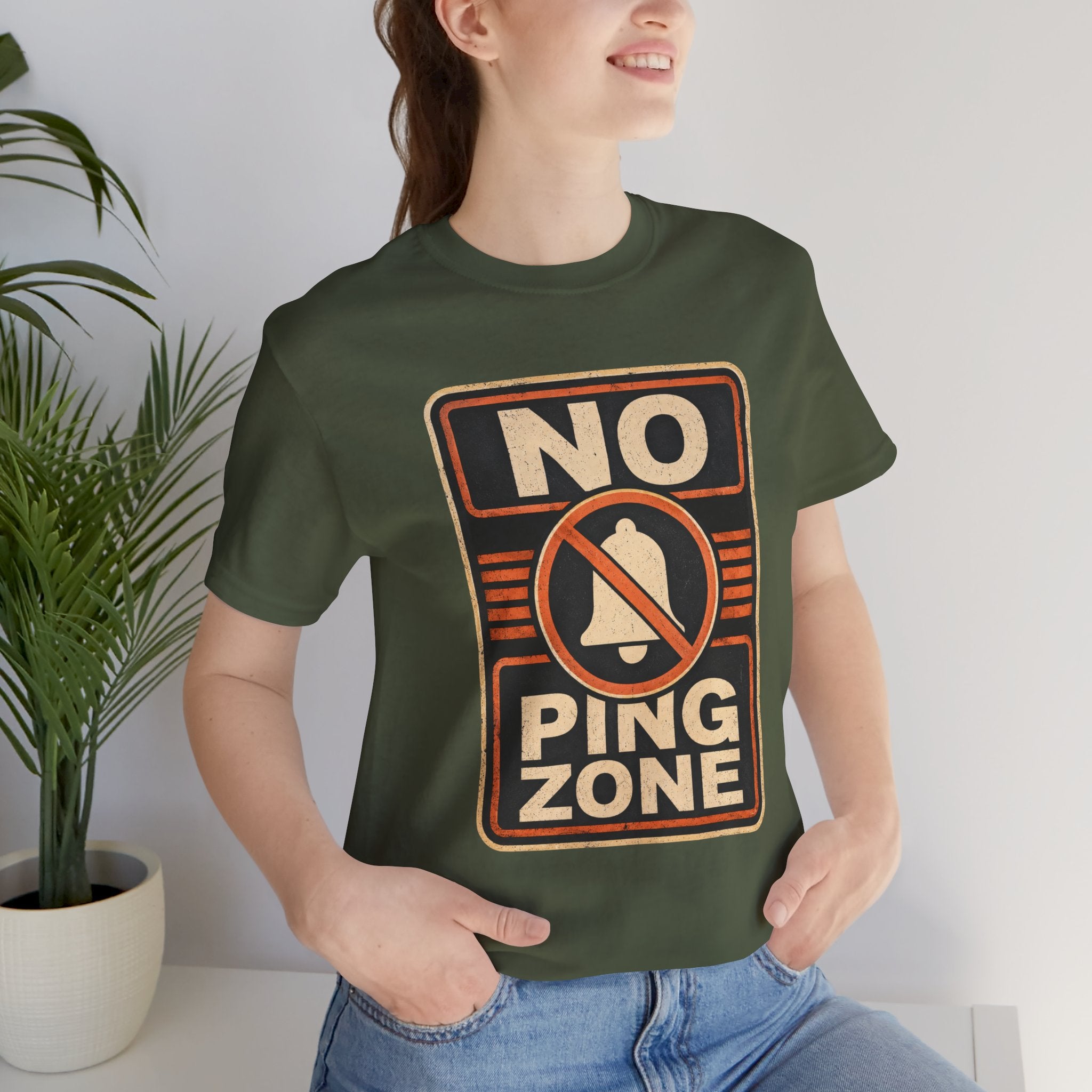 No Ping Zone Unisex T-Shirt