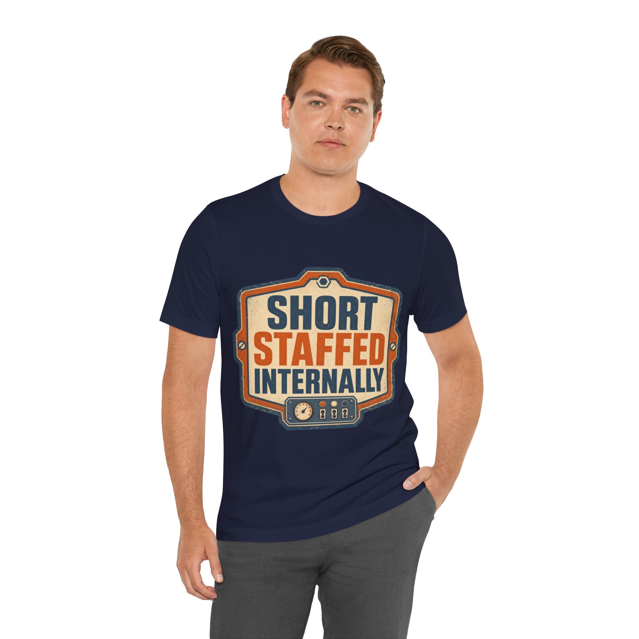 Short Staffed Internally Unisex T-Shirt