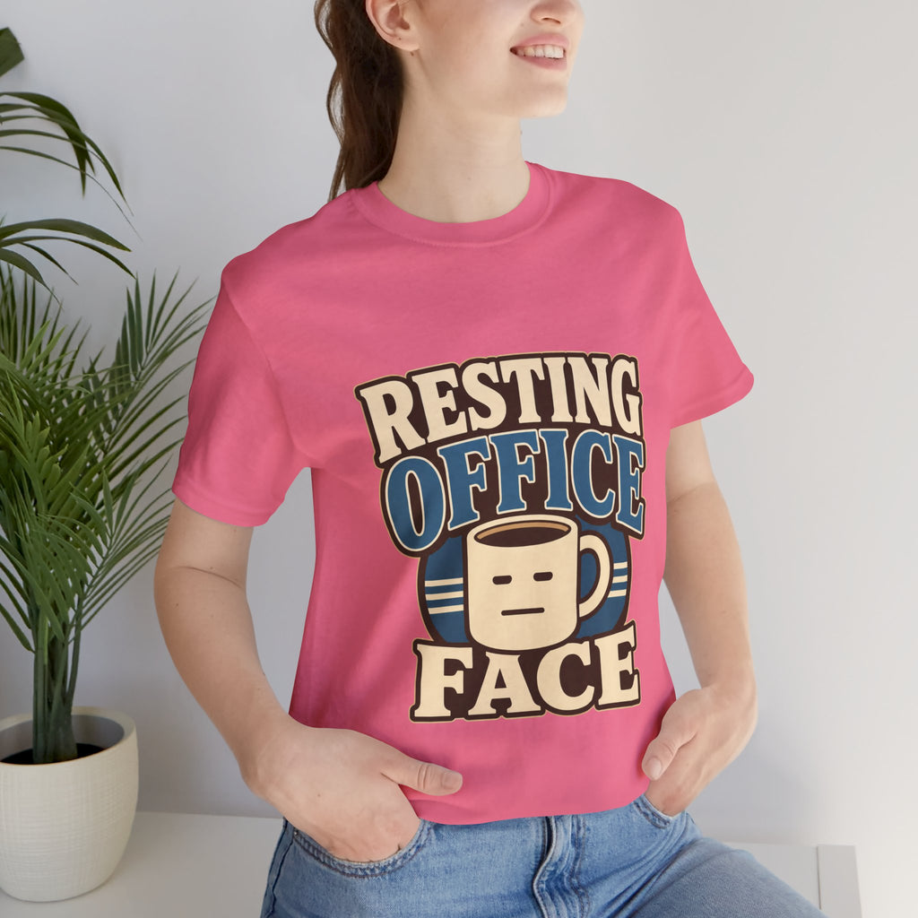 Resting Office Face Unisex T-Shirt