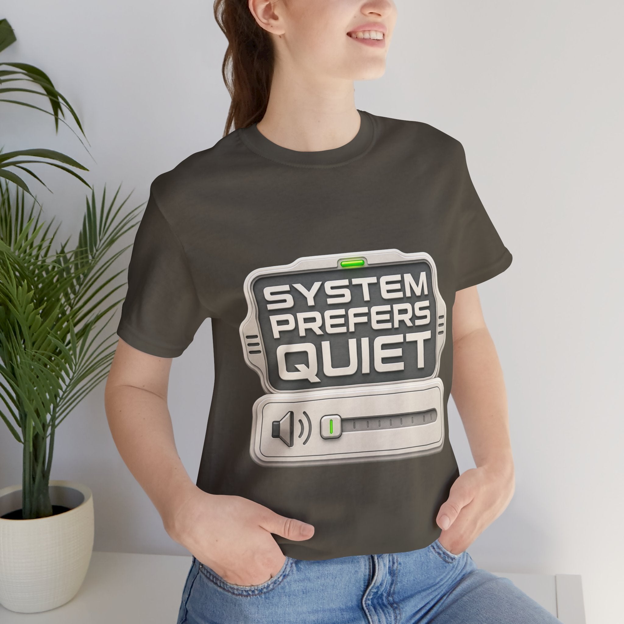 System Prefers Quiet Unisex T-Shirt