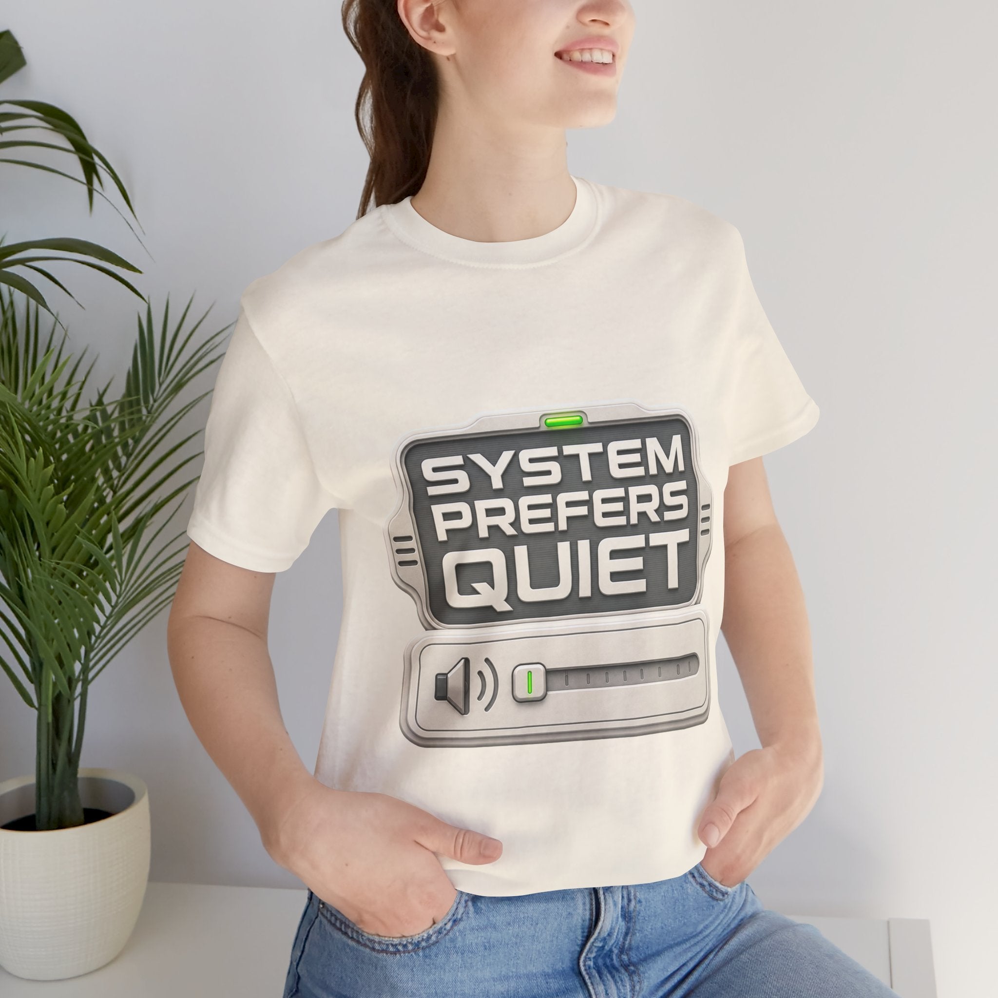 System Prefers Quiet Unisex T-Shirt