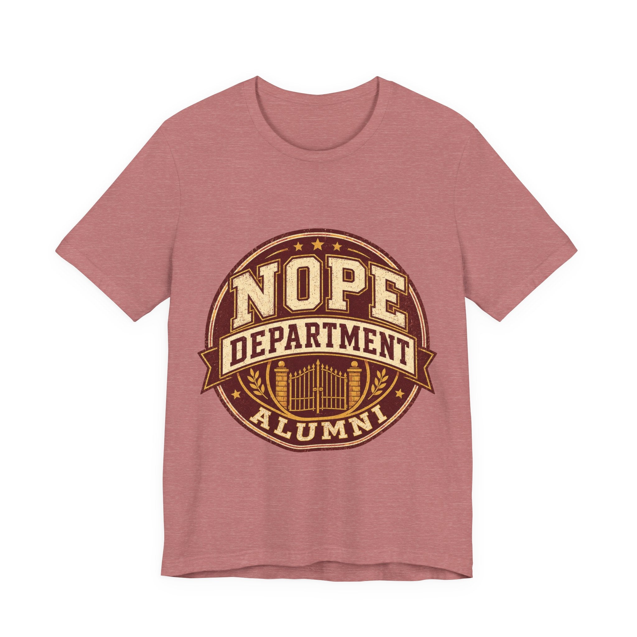 Nope Department Alumni Unisex T-Shirt