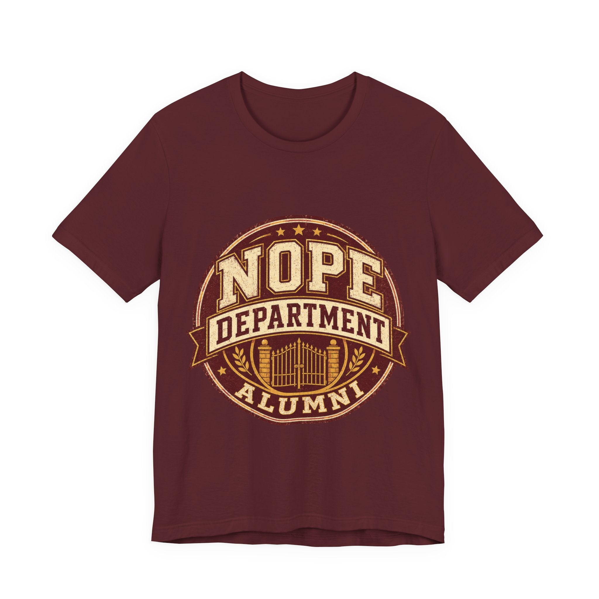 Nope Department Alumni Unisex T-Shirt