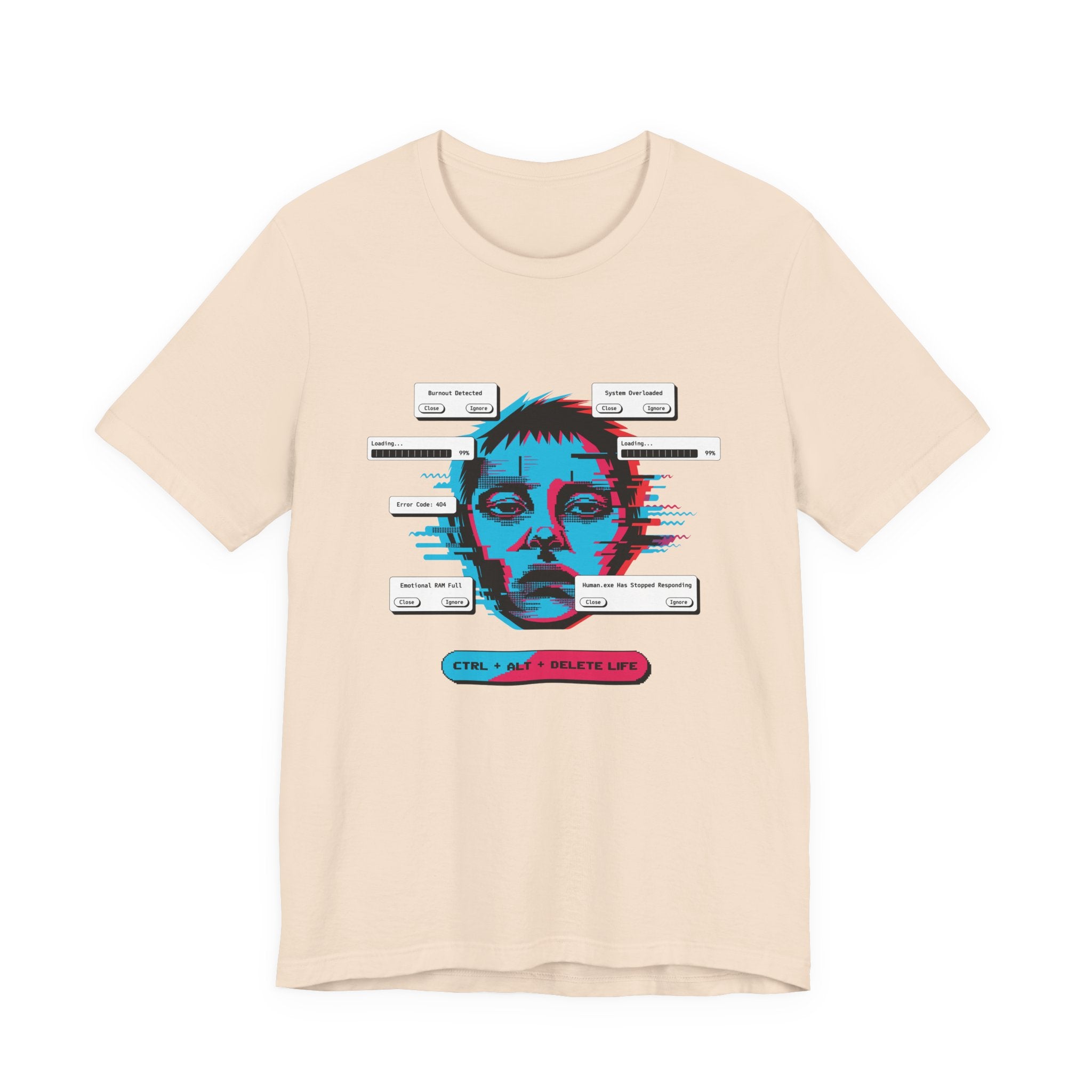 Human.exe Has Stopped Responding Unisex T-Shirt