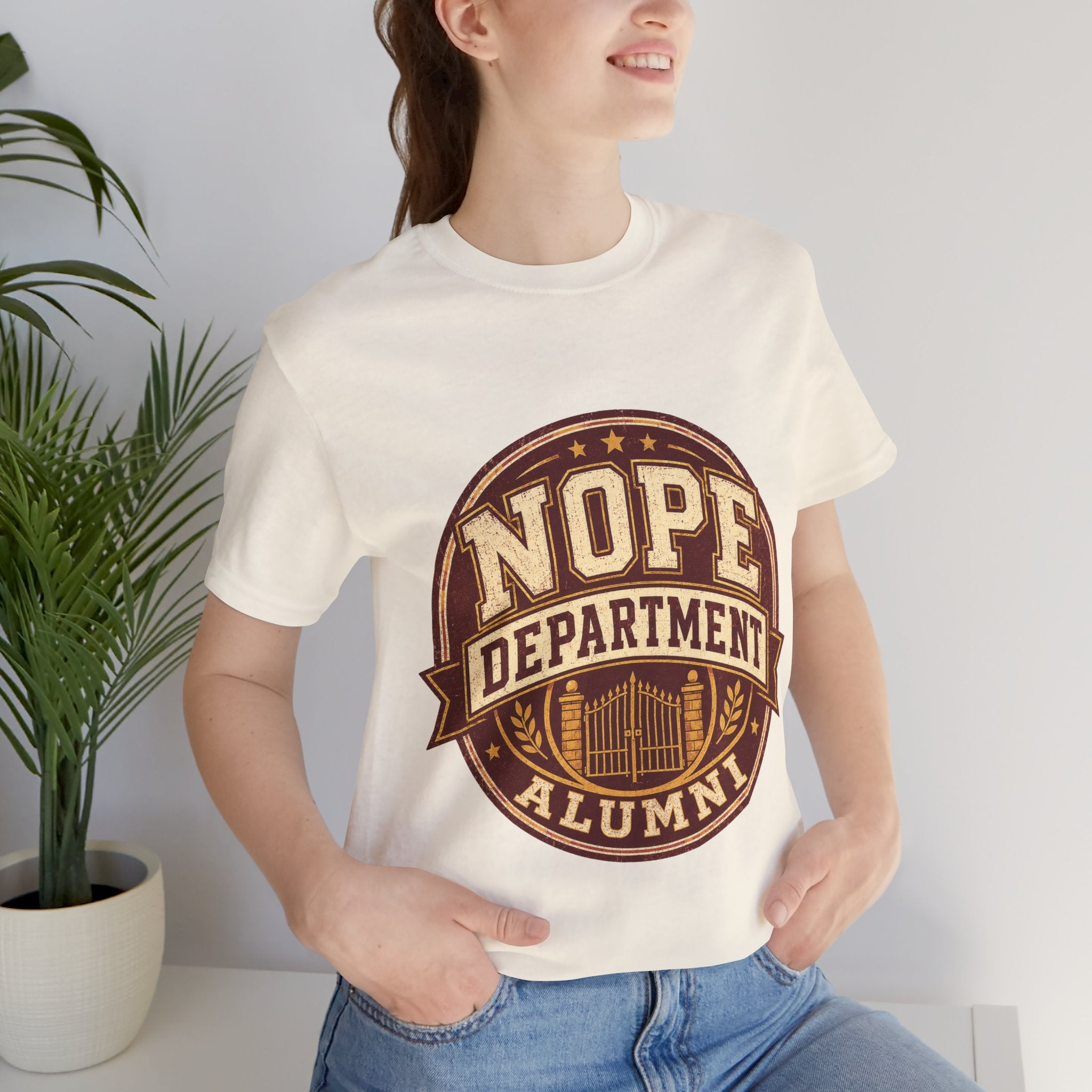 Nope Department Alumni Unisex T-Shirt