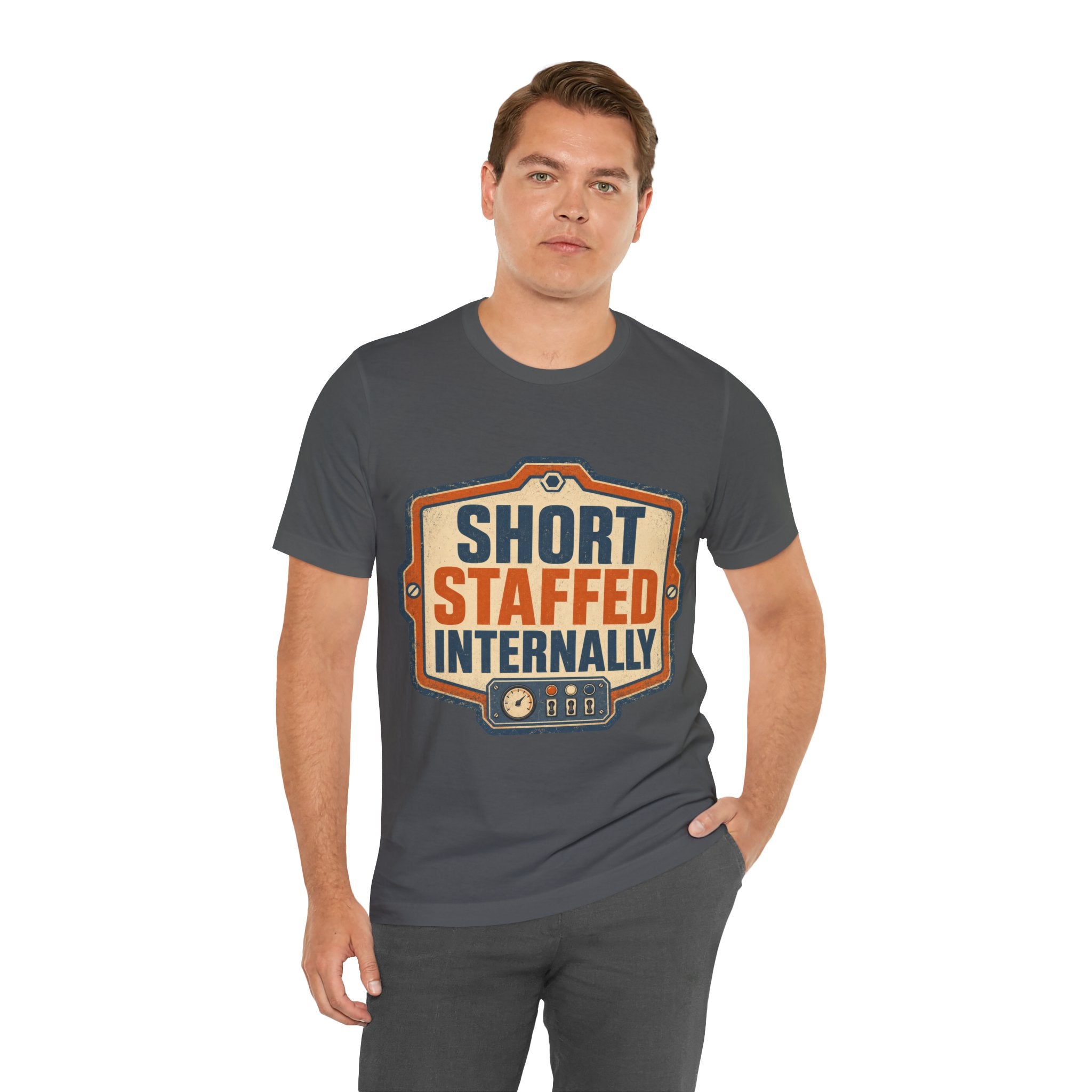 Short Staffed Internally Unisex T-Shirt