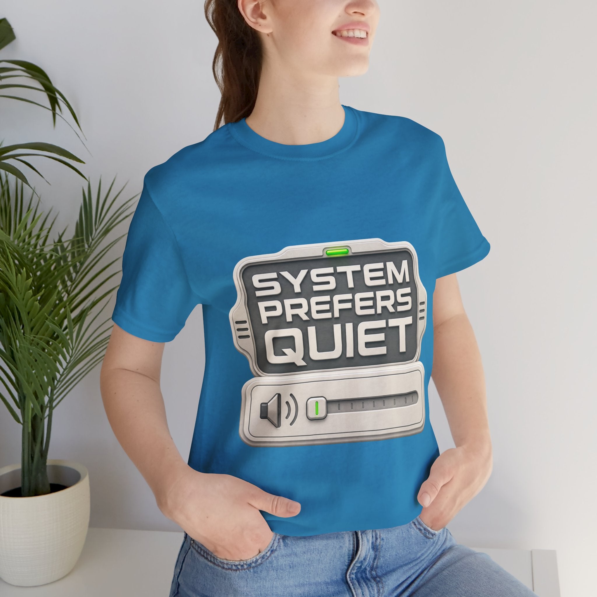 System Prefers Quiet Unisex T-Shirt