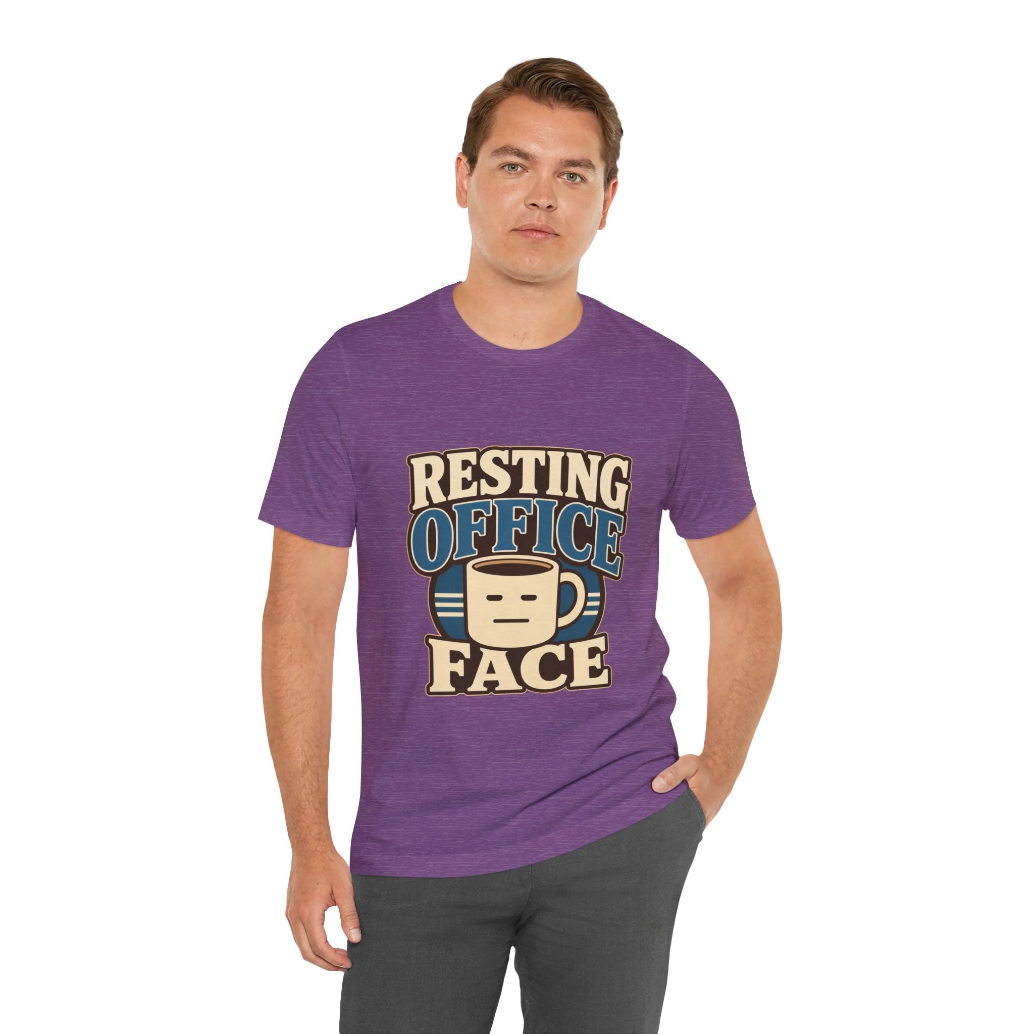 Resting Office Face Unisex T-Shirt