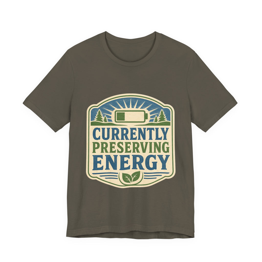 Currently Preserving Energy Unisex T-Shirt