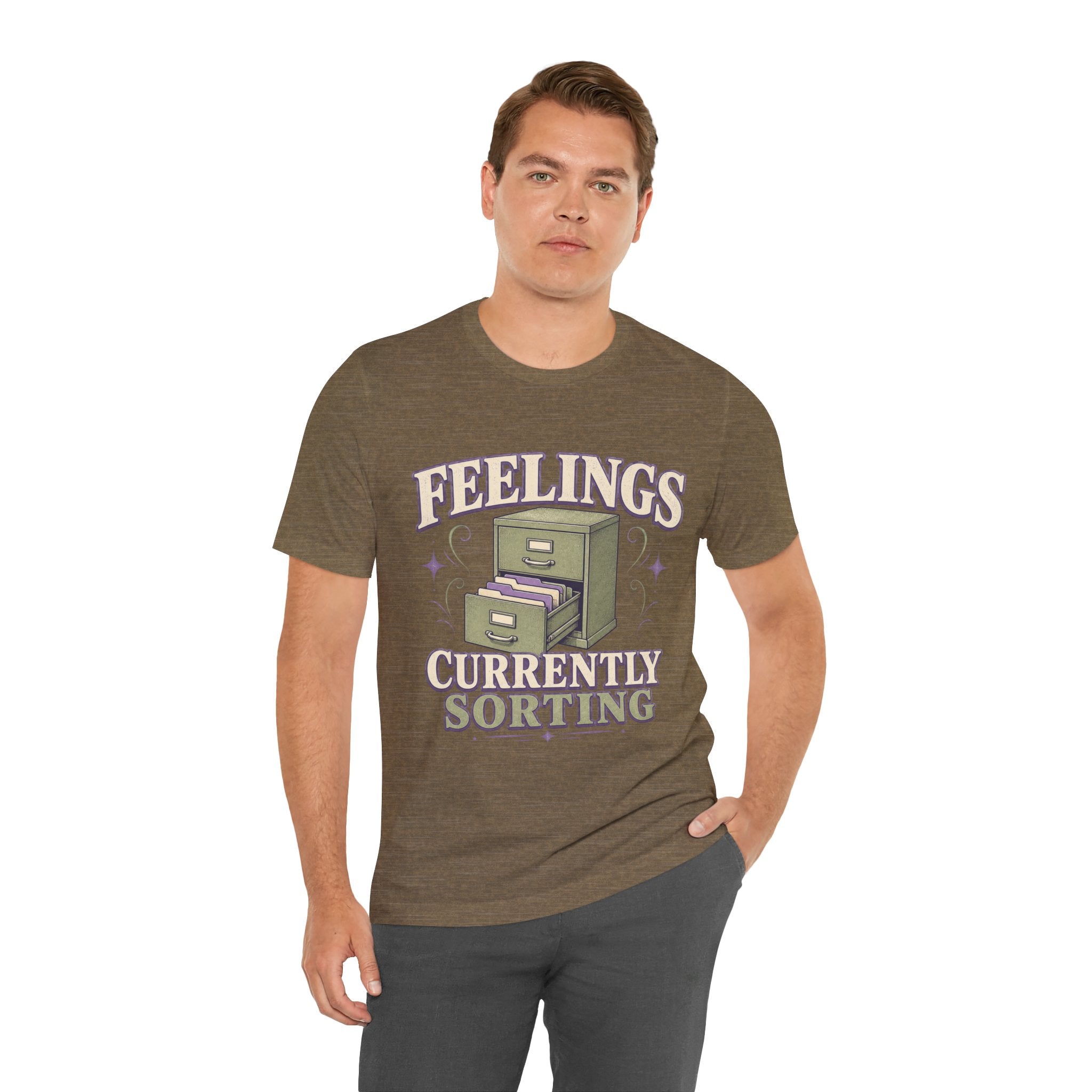 Feelings Currently Sorting Unisex T-Shirt