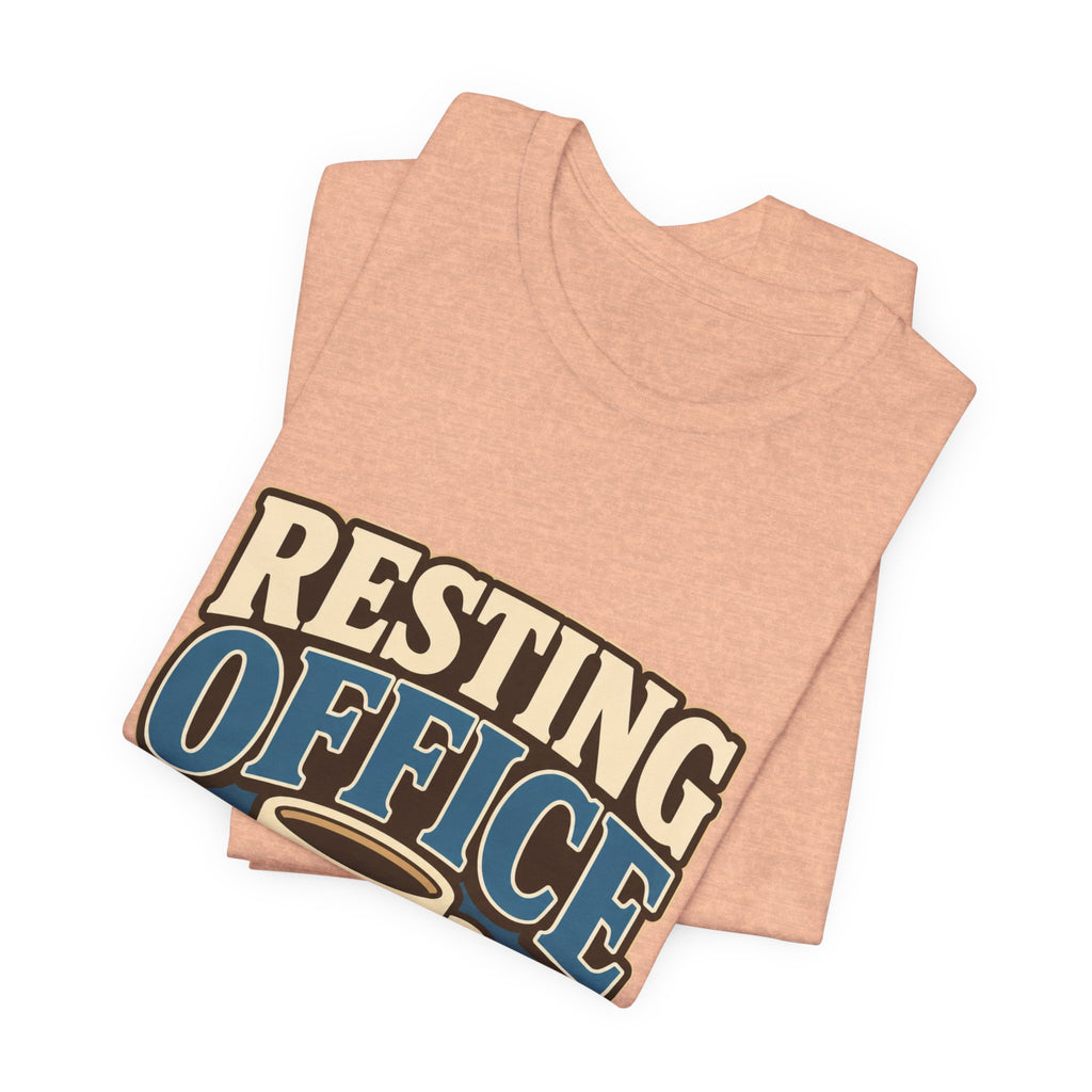 Resting Office Face Unisex T-Shirt