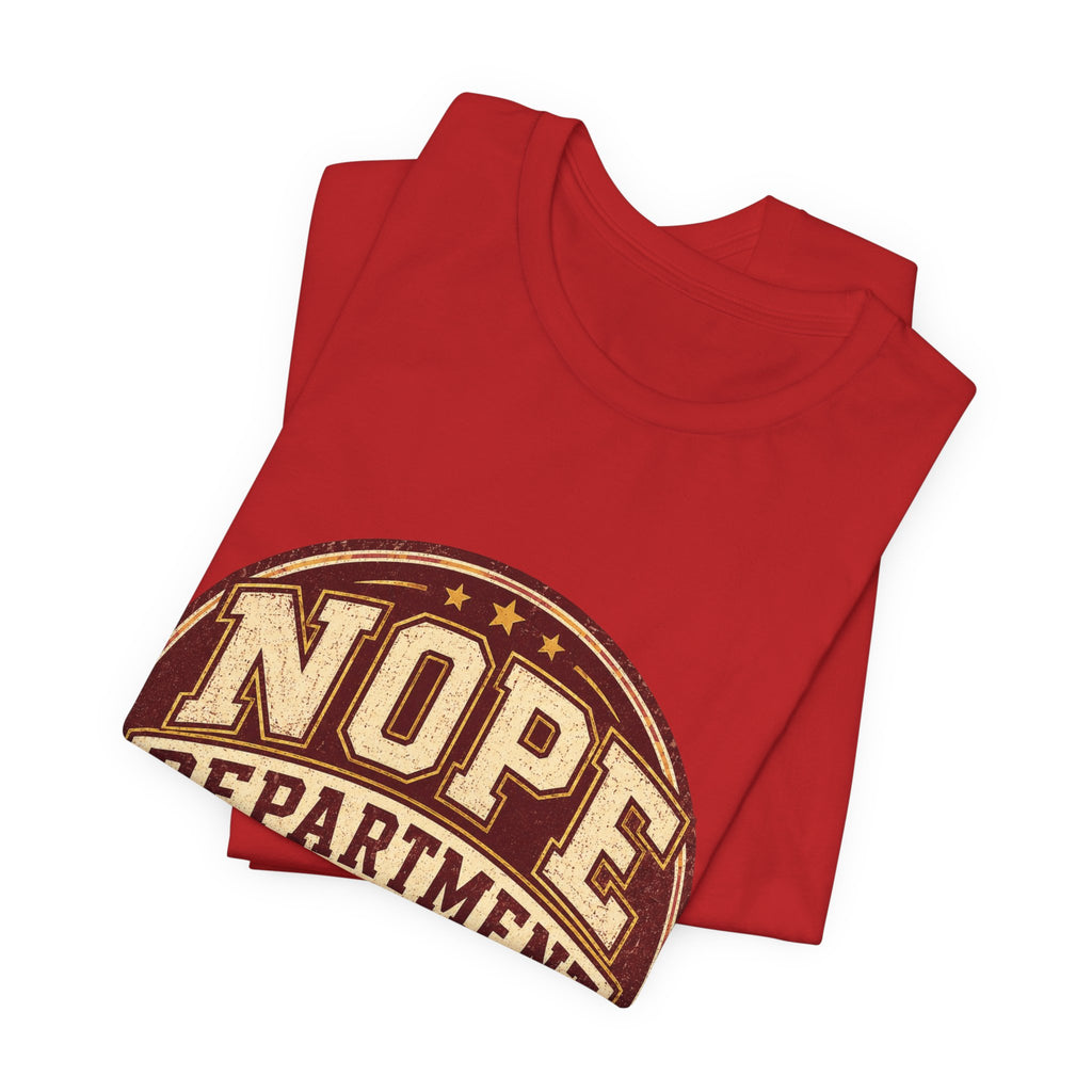 Nope Department Alumni Unisex T-Shirt