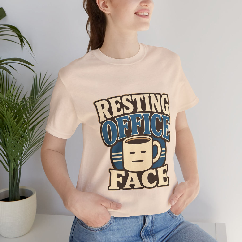Resting Office Face Unisex T-Shirt