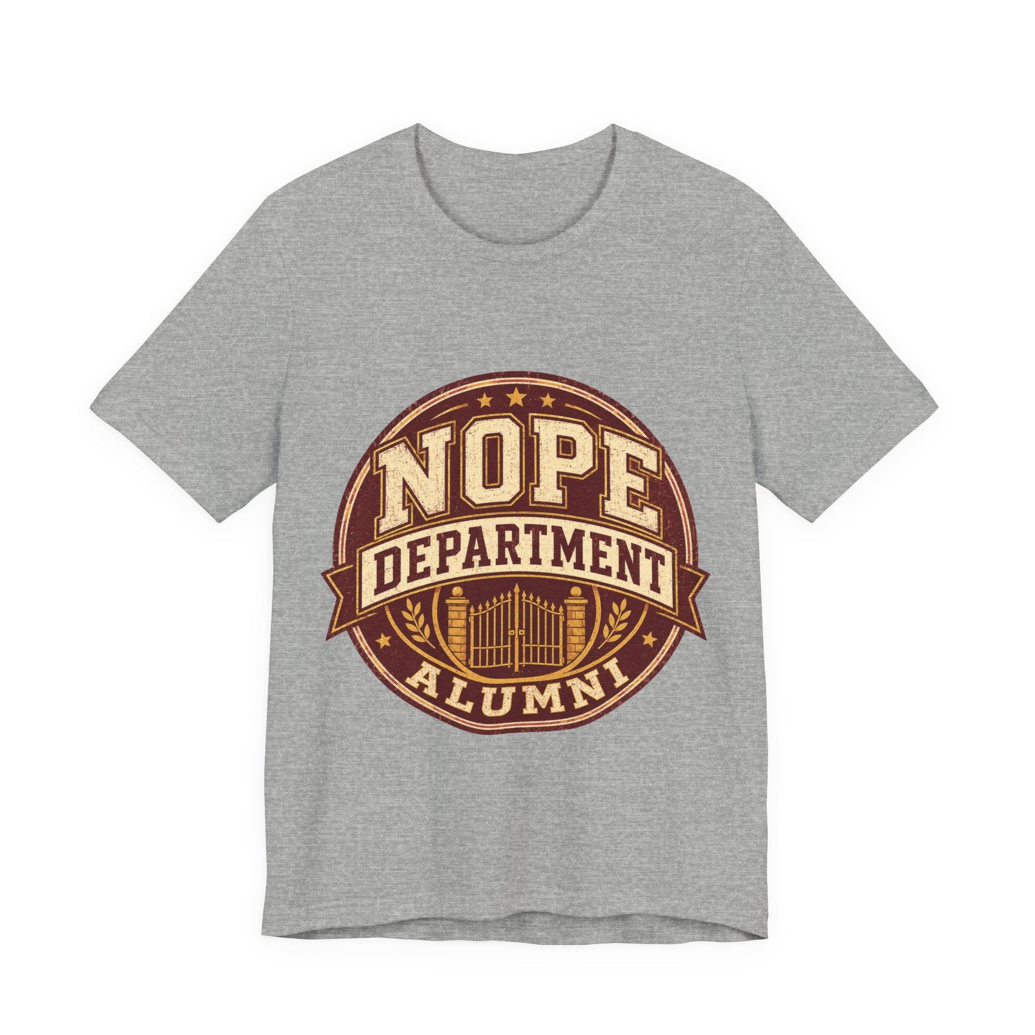 Nope Department Alumni Unisex T-Shirt