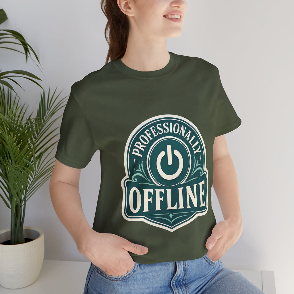 Professionally Offline Unisex T-Shirt