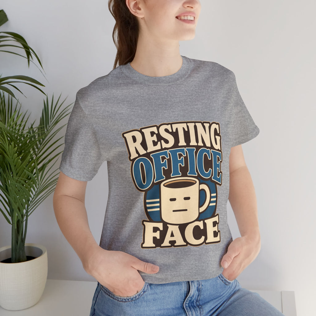 Resting Office Face Unisex T-Shirt
