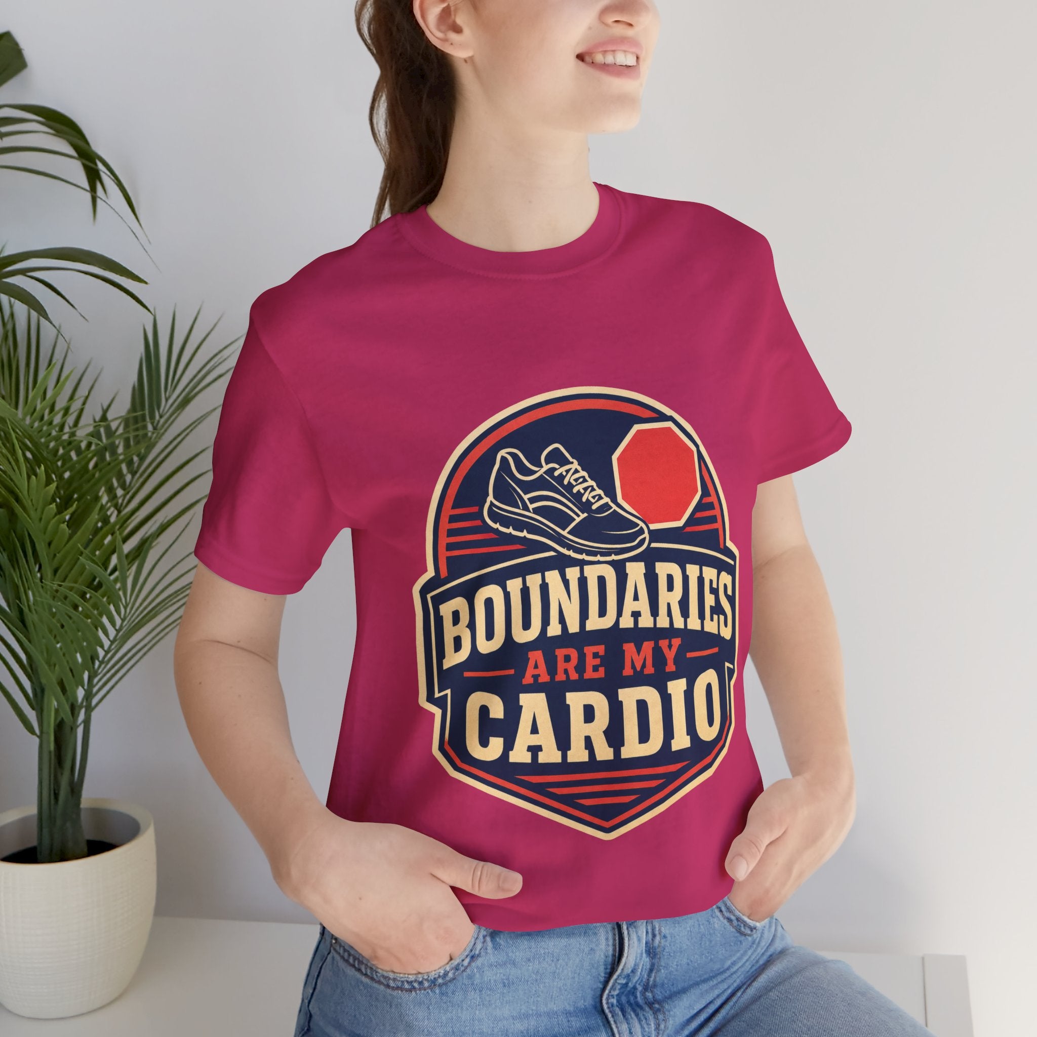 Boundaries Are My Cardio Unisex T-Shirt