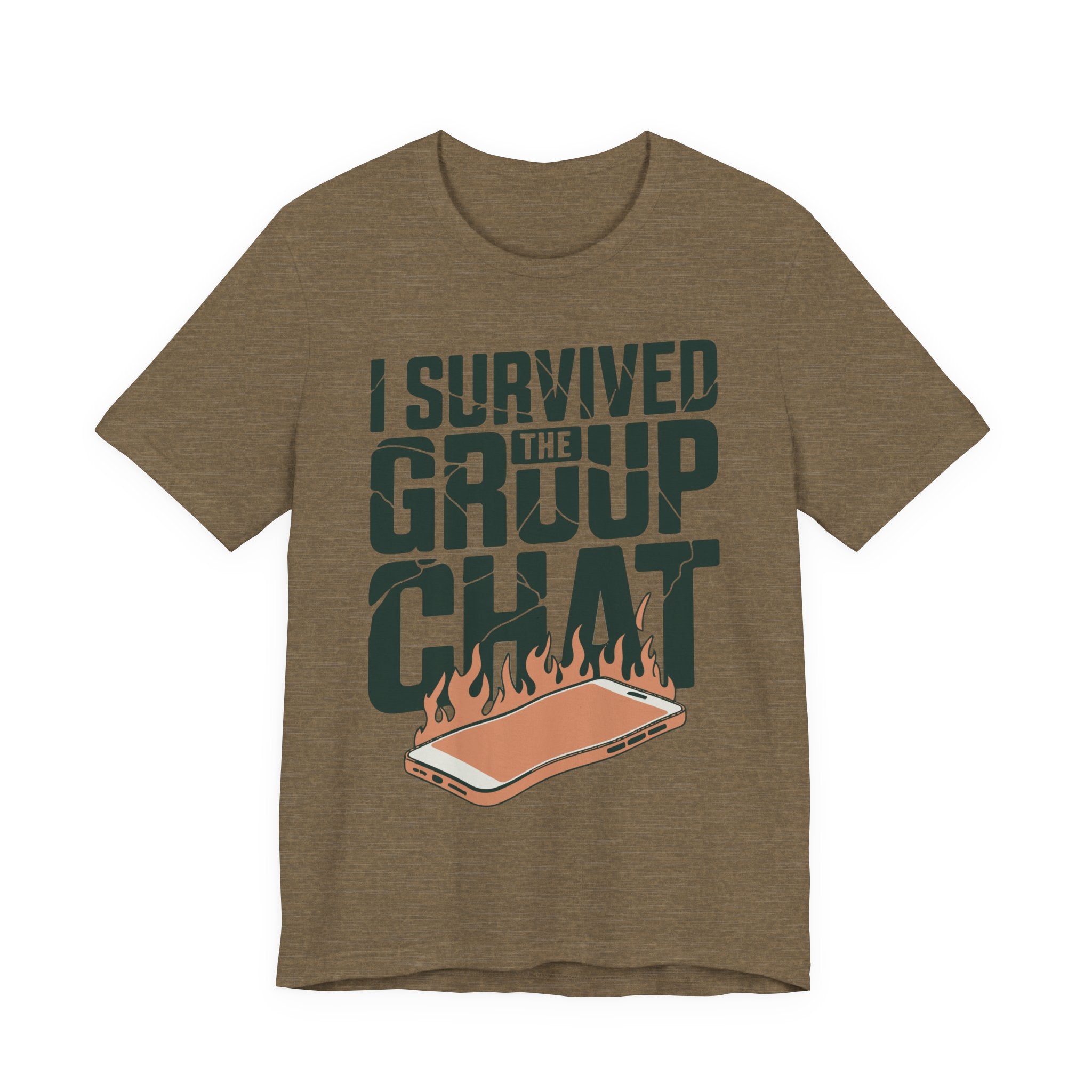 I Survived The Group Chat Unisex T-Shirt