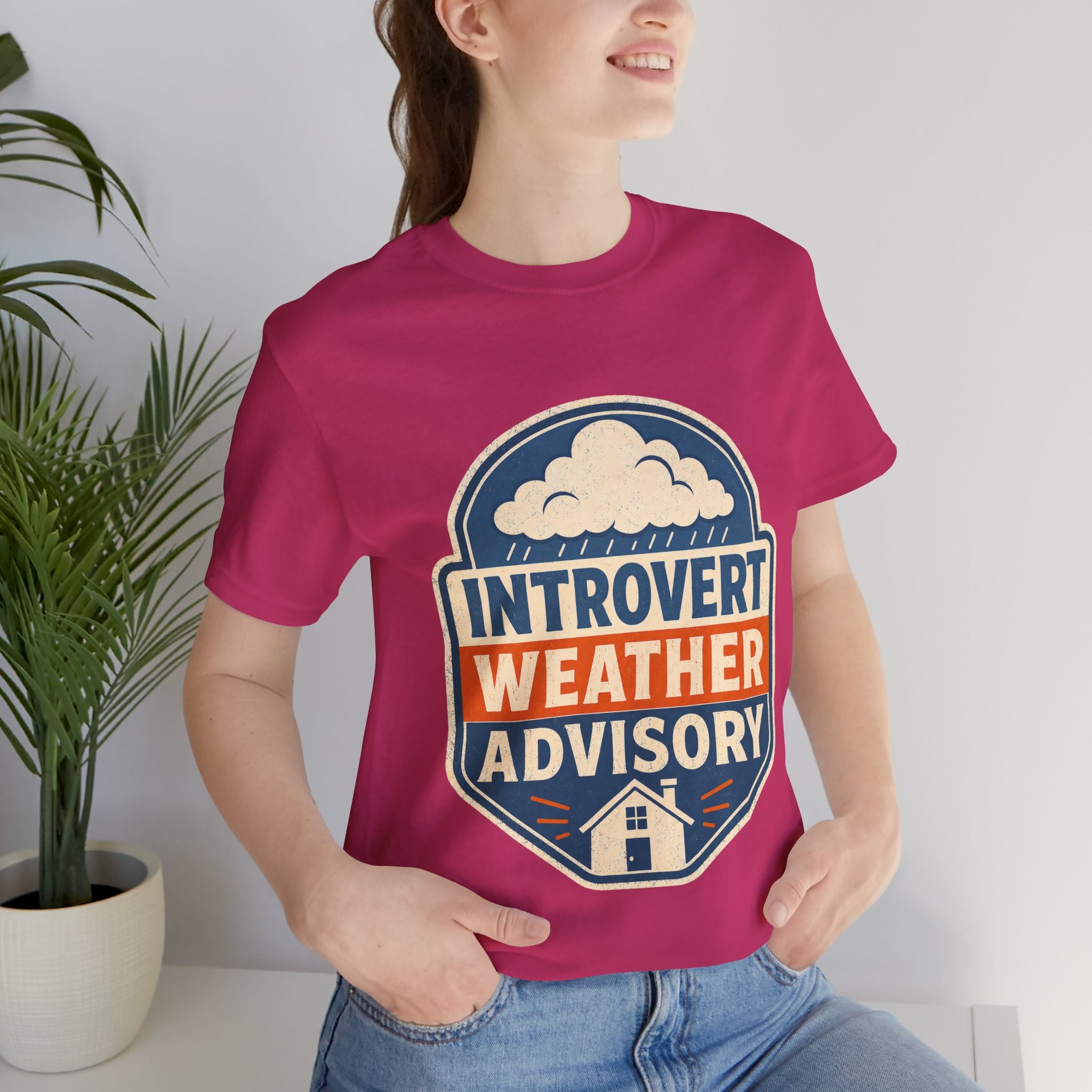 Introvert Weather Advisory Unisex T-Shirt