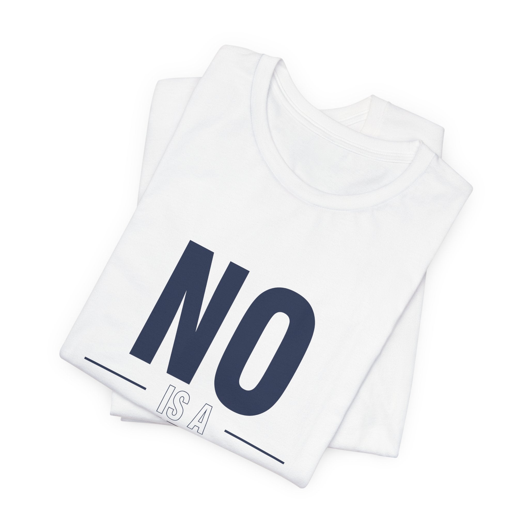 NO IS A COMPLETE SENTENCE.