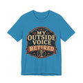My Outside Voice Retired Unisex T-Shirt