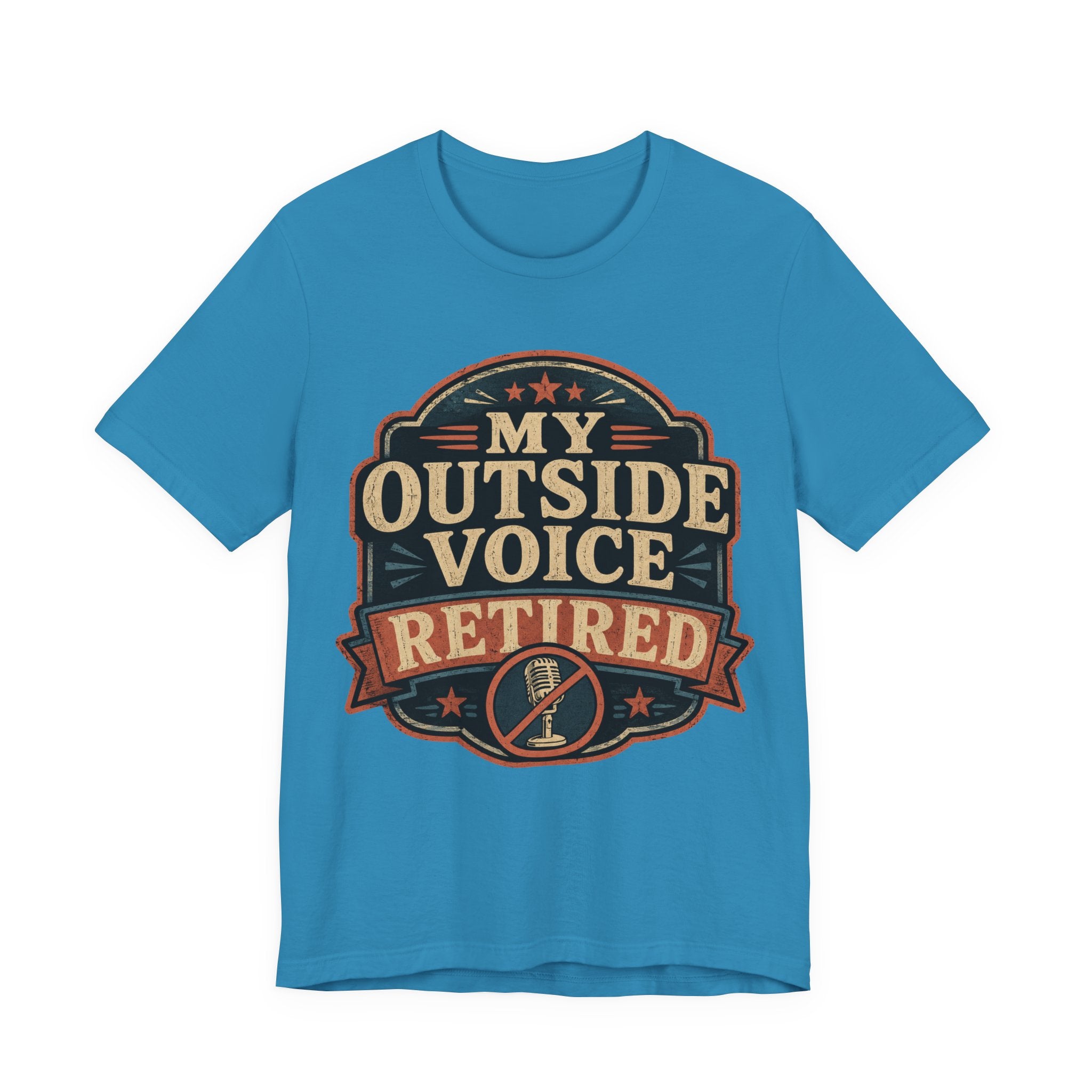 My Outside Voice Retired Unisex T-Shirt