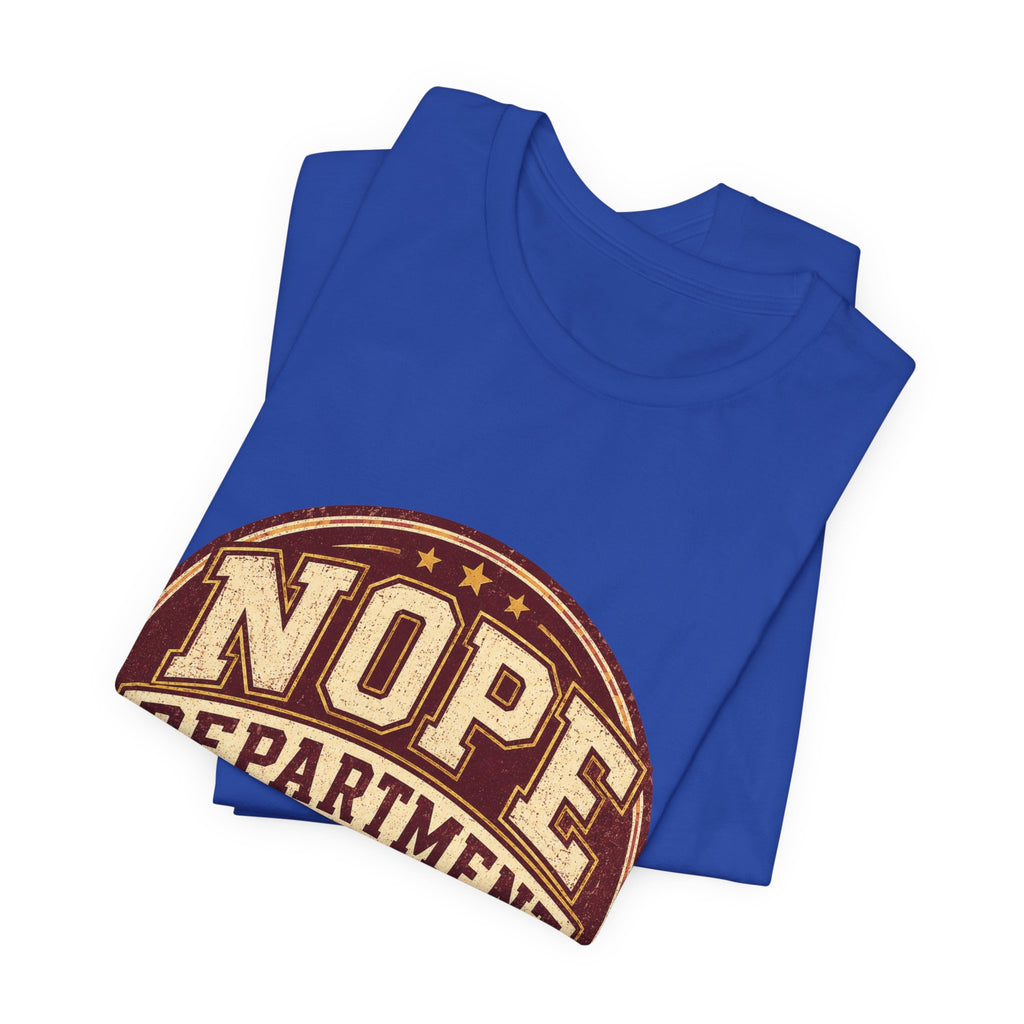 Nope Department Alumni Unisex T-Shirt