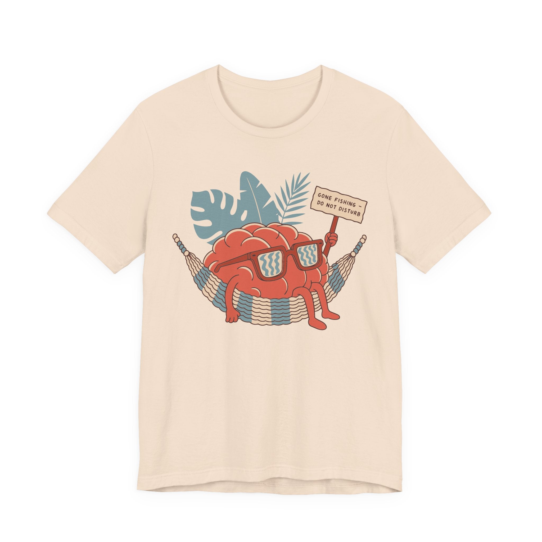 Brain Gone Fishing Unisex T-Shirt
